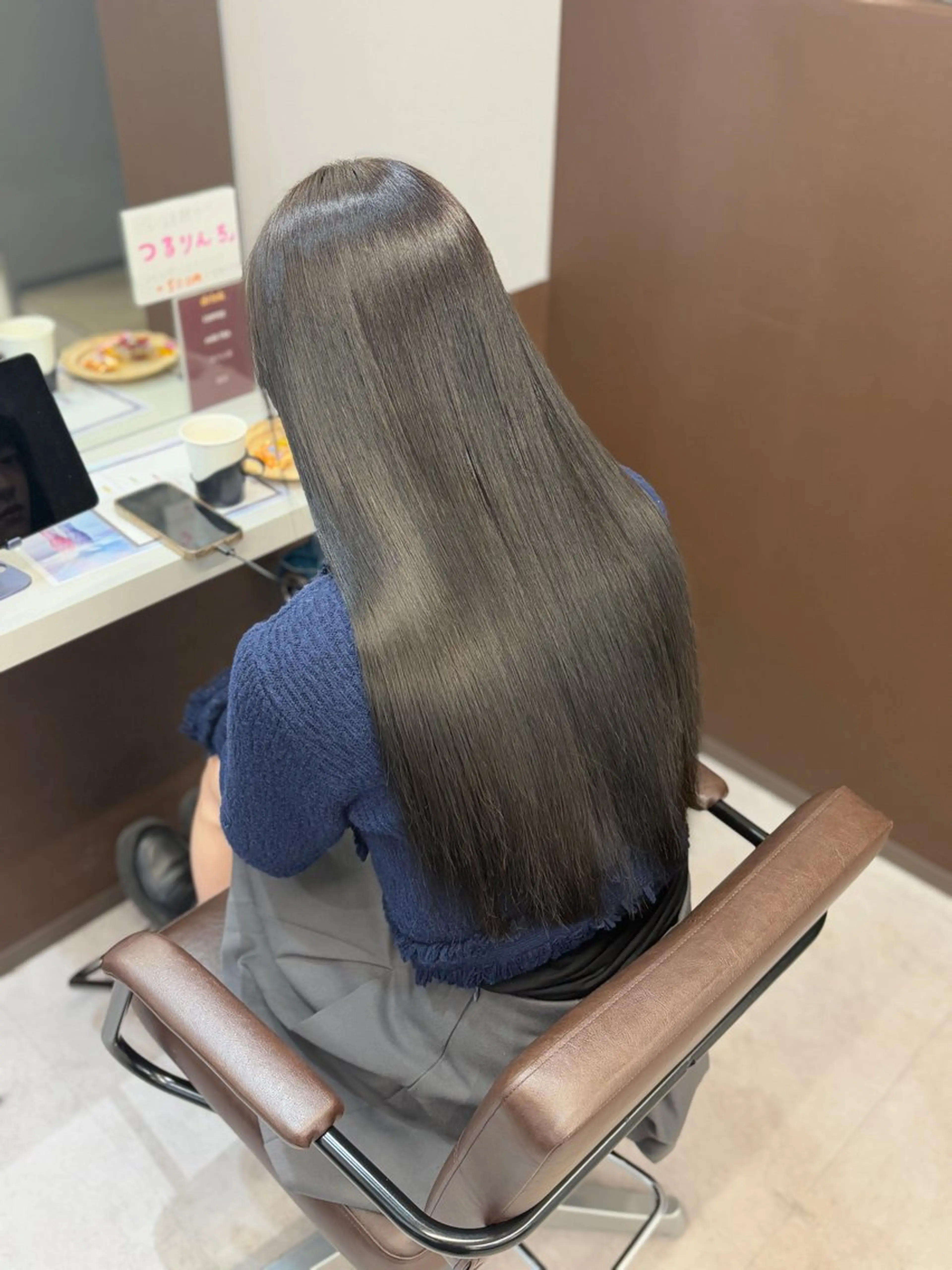 ロング カラー 韓国×髪質改善カラー 💎hinaのヘアスタイル