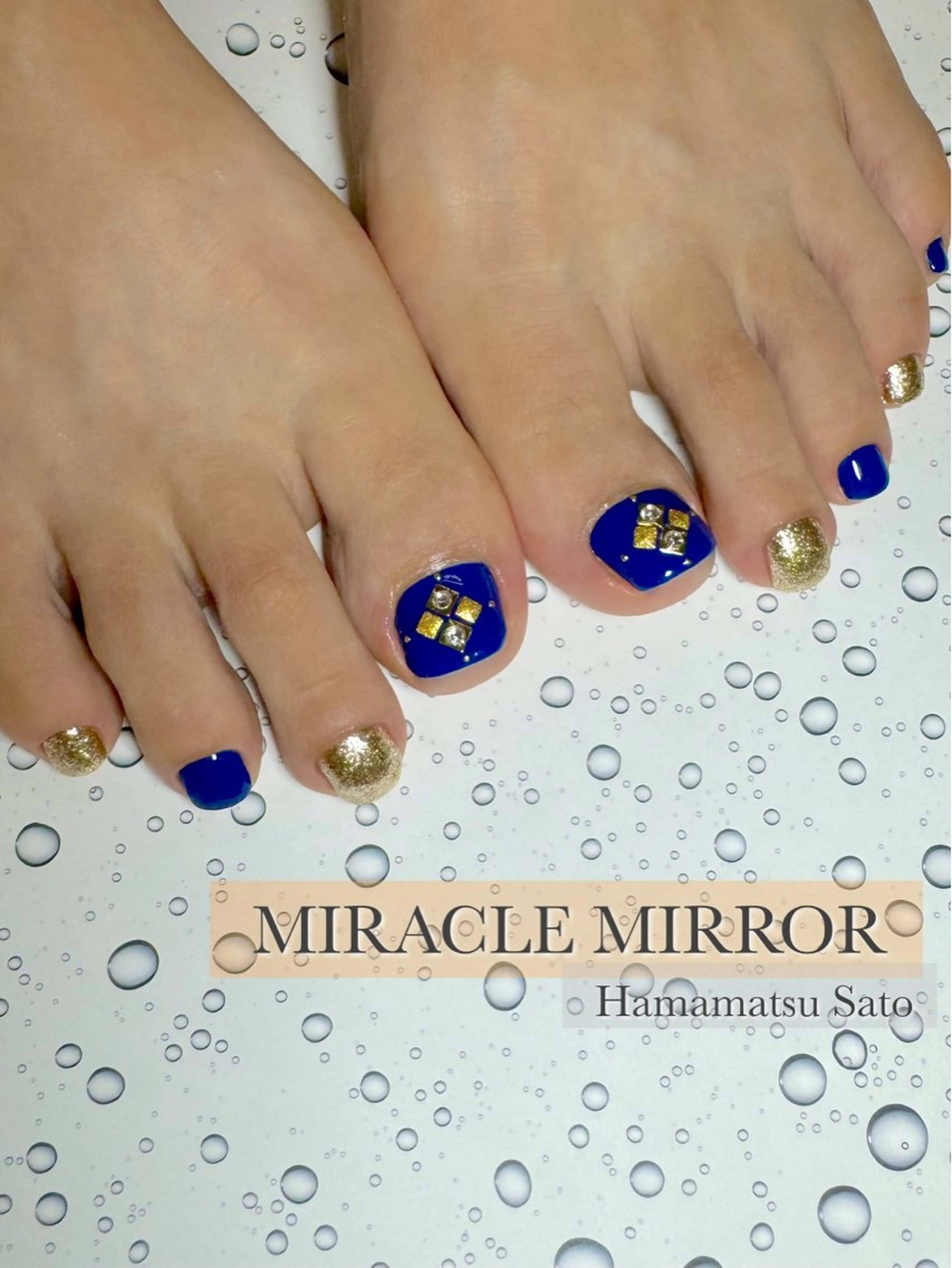 ネイル ミラクルミラー 町野のネイルデザイン