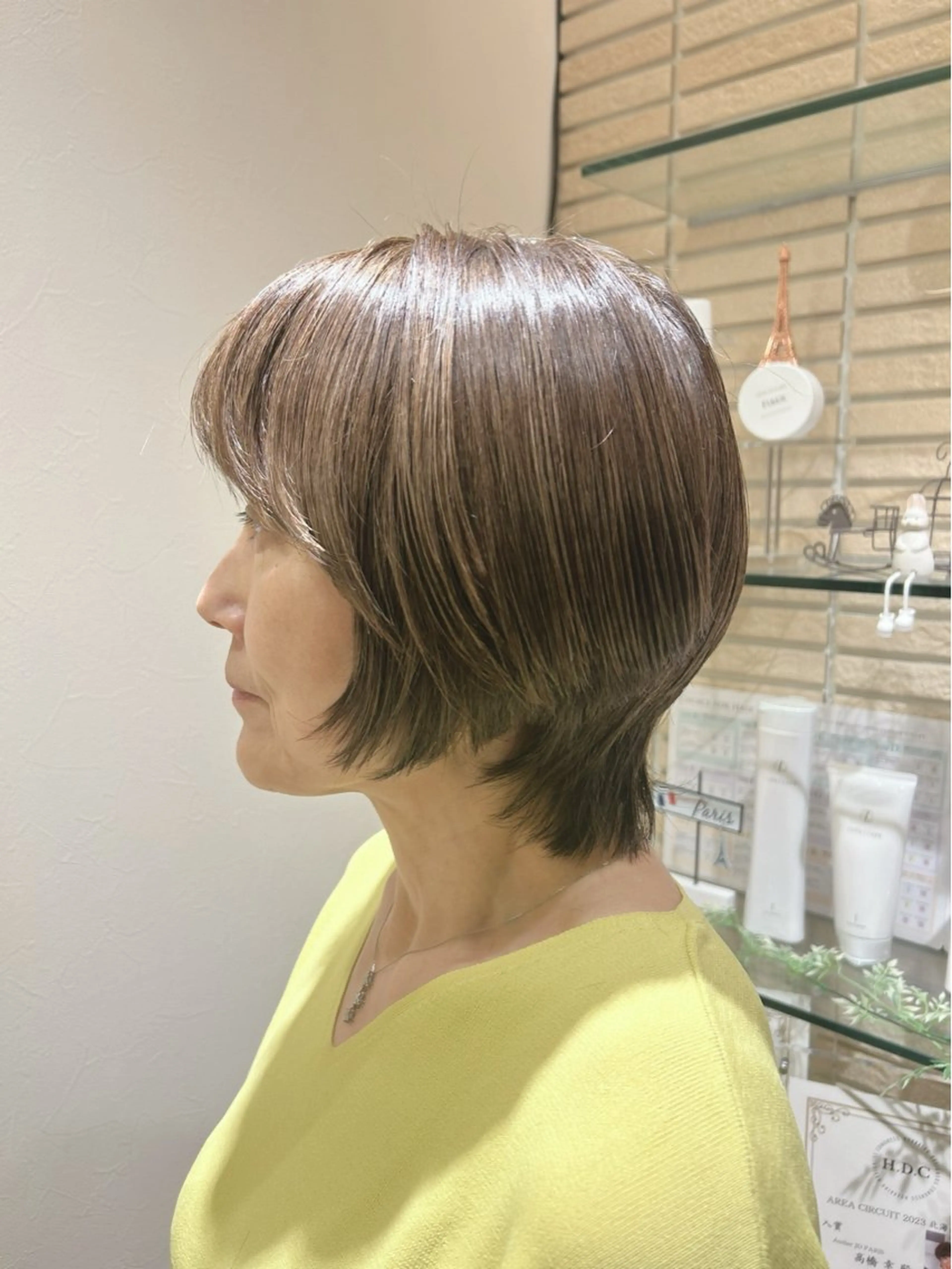 ショート ちあい🌈 アトリエJDパリのヘアスタイル