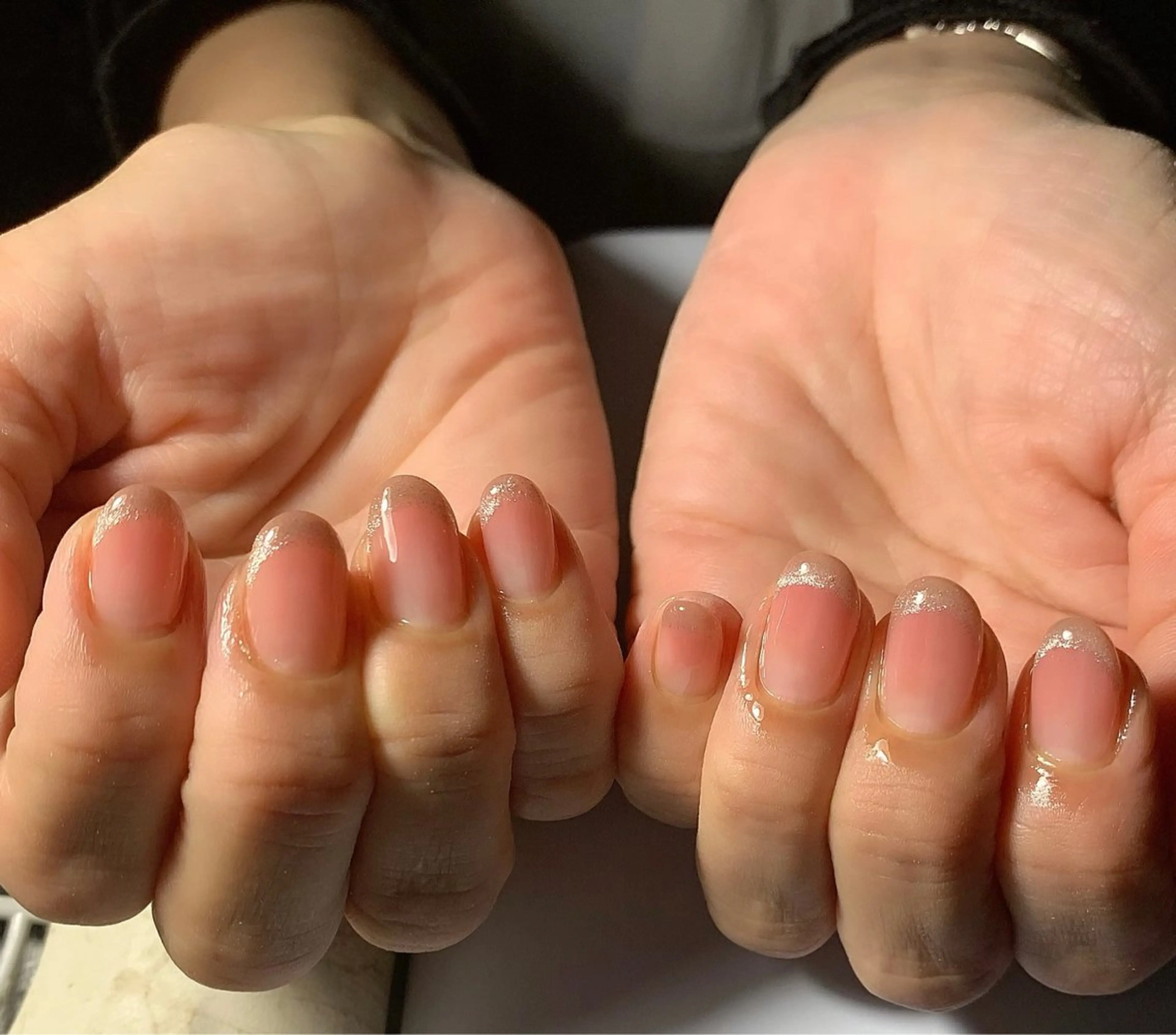 ネイル フレンチネイル マグネットネイル マグネットフレンチ MHR nailのネイルデザイン