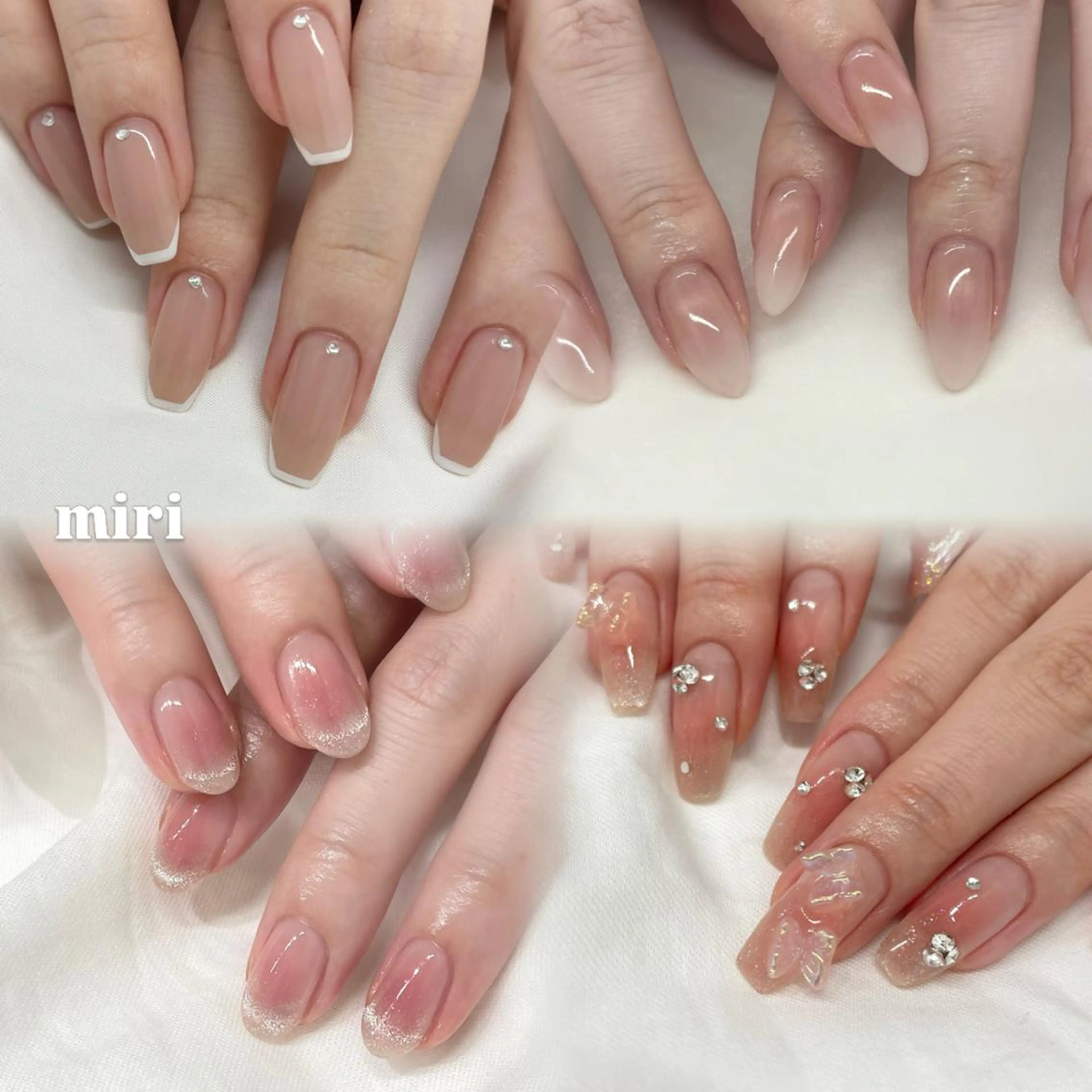 ネイル 新宿代々木/ちゅるん キレイめ/miriのネイルデザイン