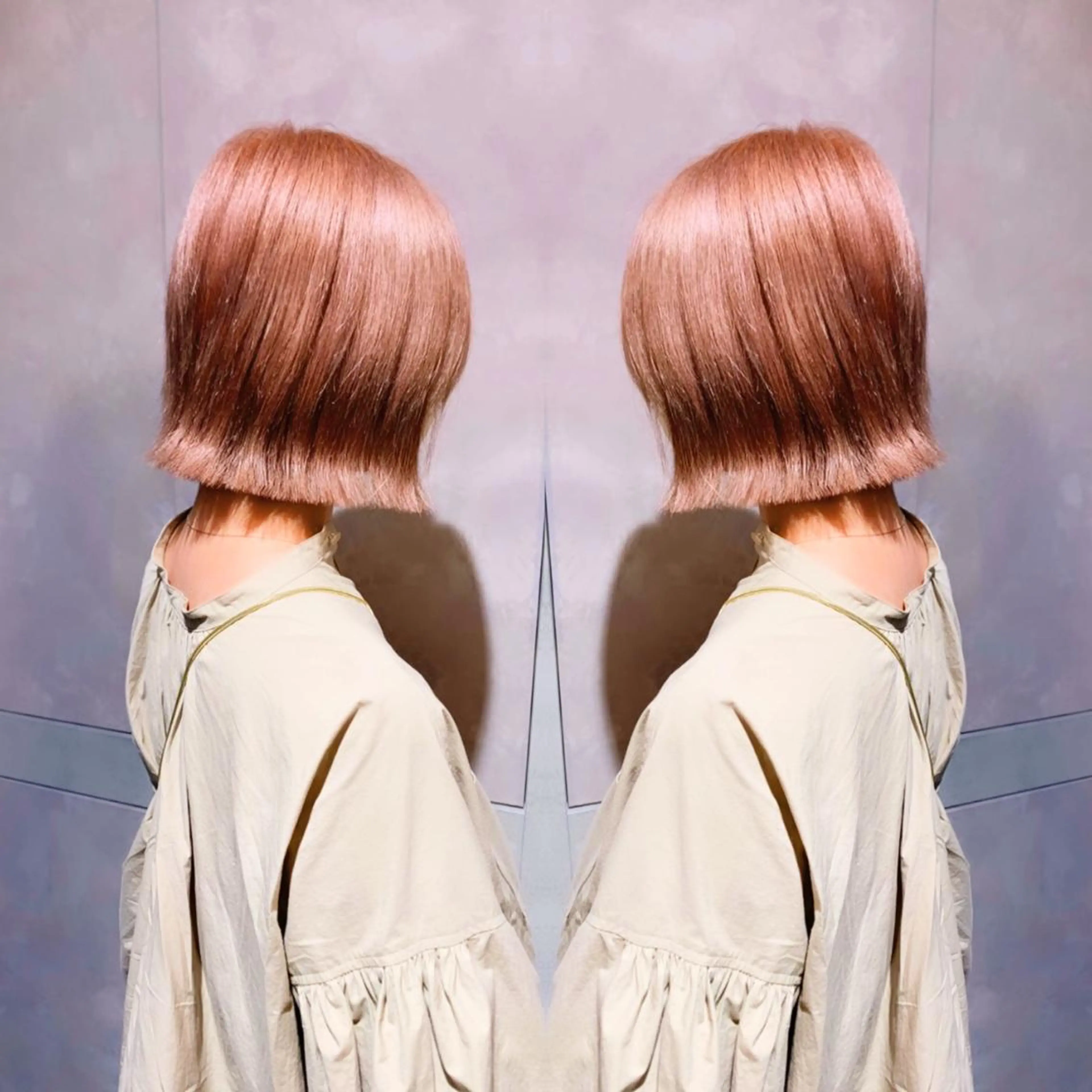 ミディアム カラー カット ヘアカラー トリートメント I’ve所属・💘大人可愛く💘 Natsuki❥❥❥のヘアスタイル