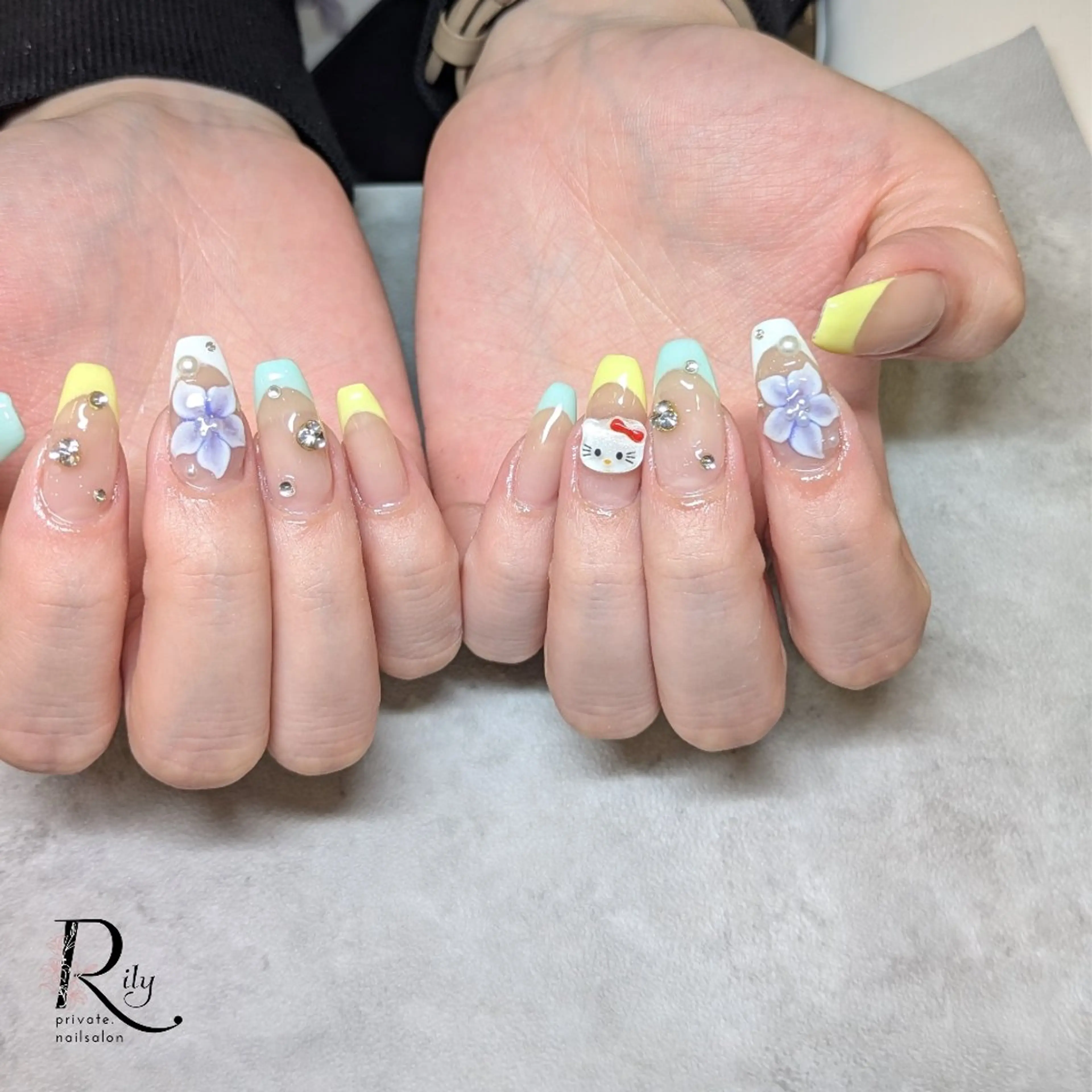 ネイル ハンドネイル nailsalon Rilyのネイルデザイン