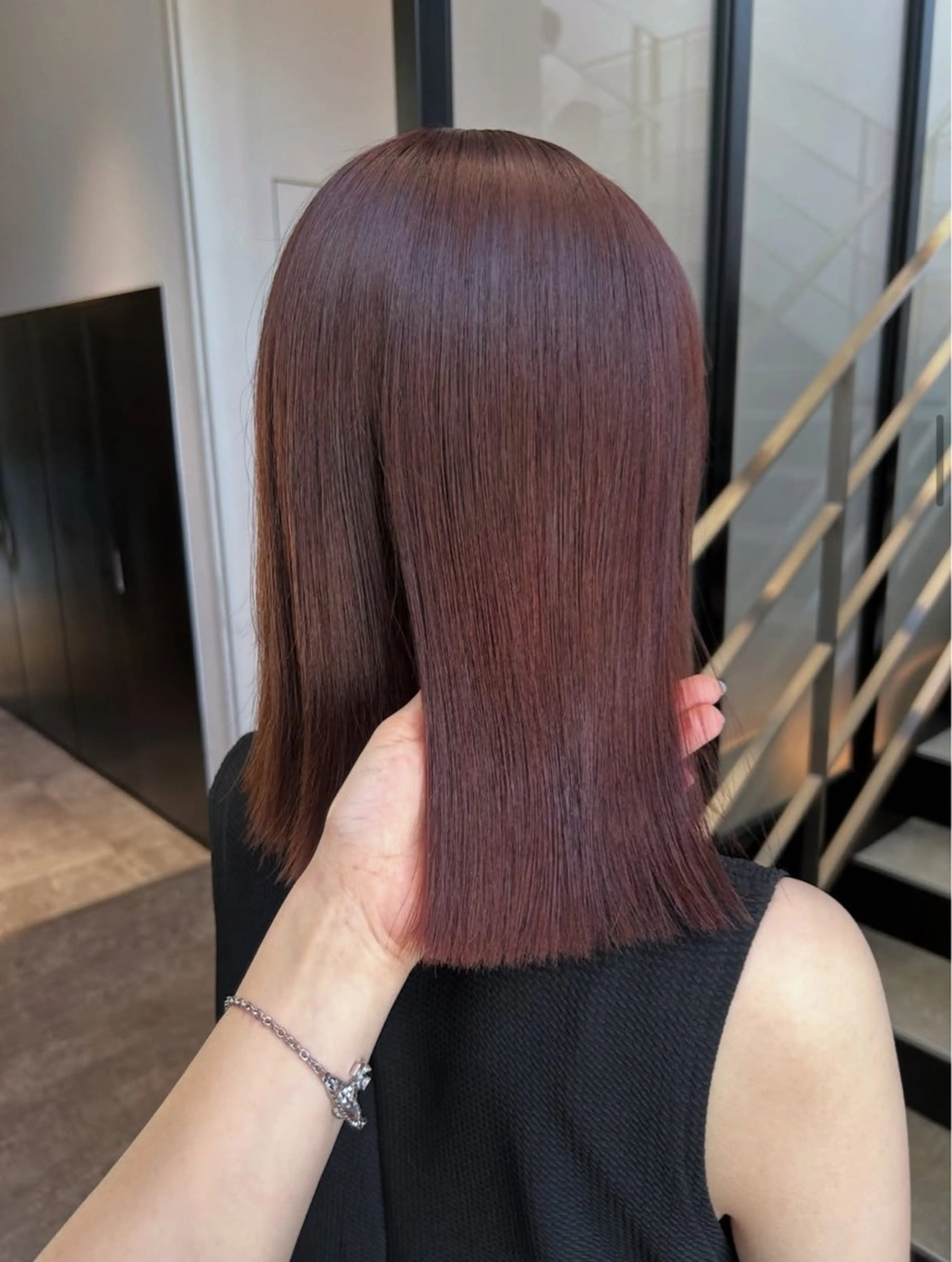 ミディアム カット ヘアカラー stylist 🌸 kana.のヘアスタイル