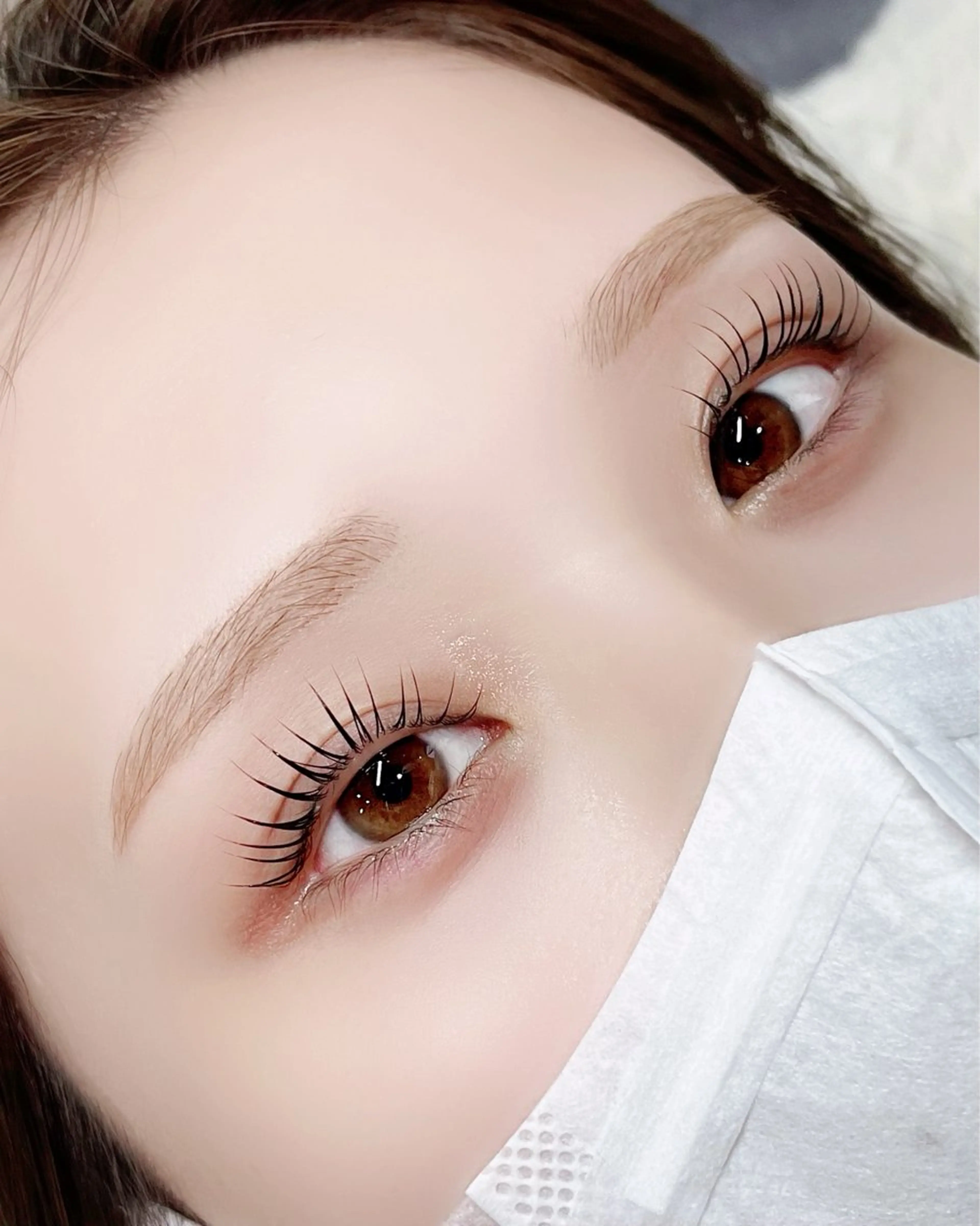 アイブロウ マツパ Riho/博多/ まつげパーマ/LEDのマツエク・マツパデザイン