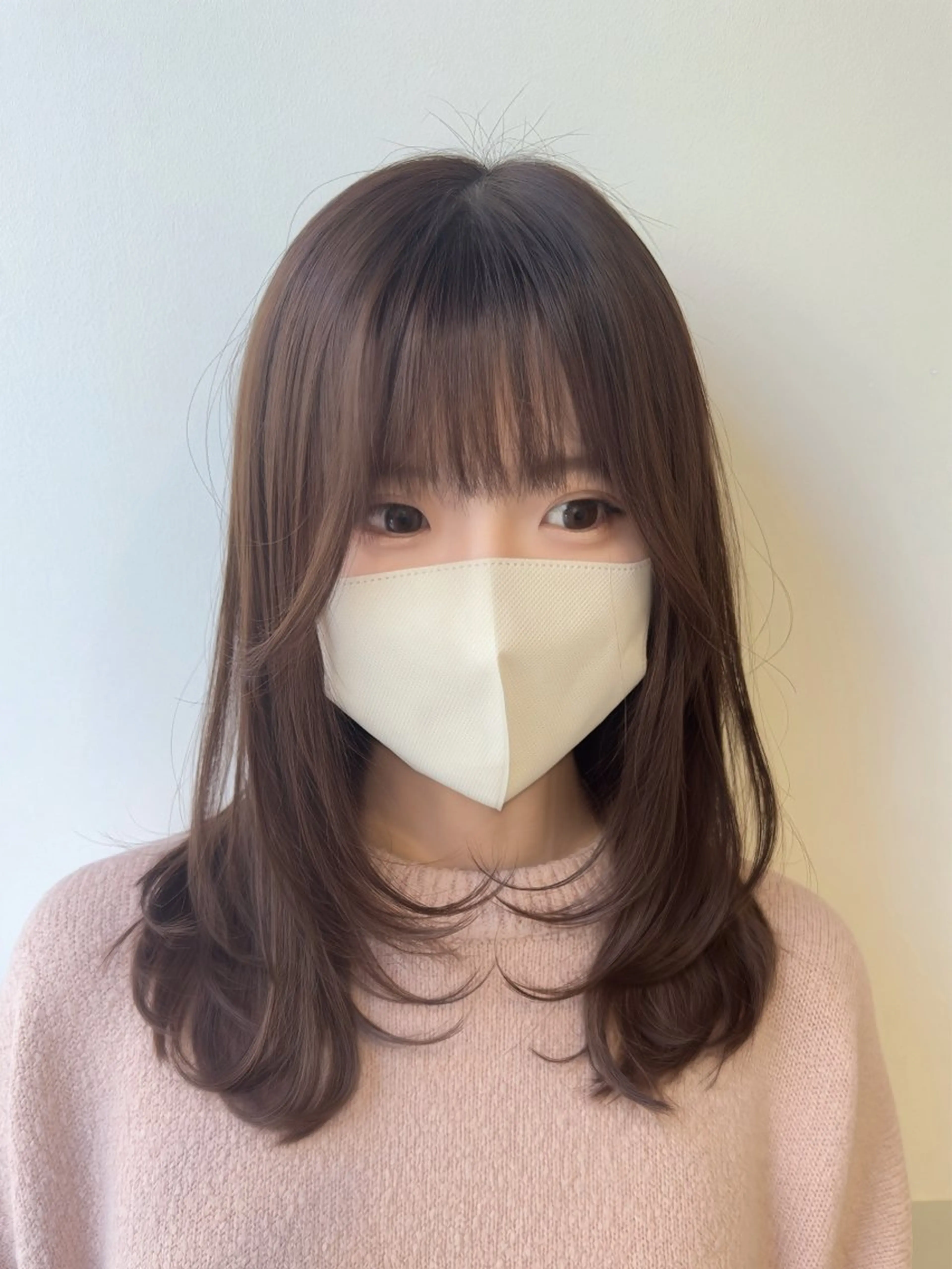 ロング カラー 透明感カラー 顔周りカット レイヤーカット 小顔カット 🪞美髪レイヤー特化 🪞青木のヘアスタイル