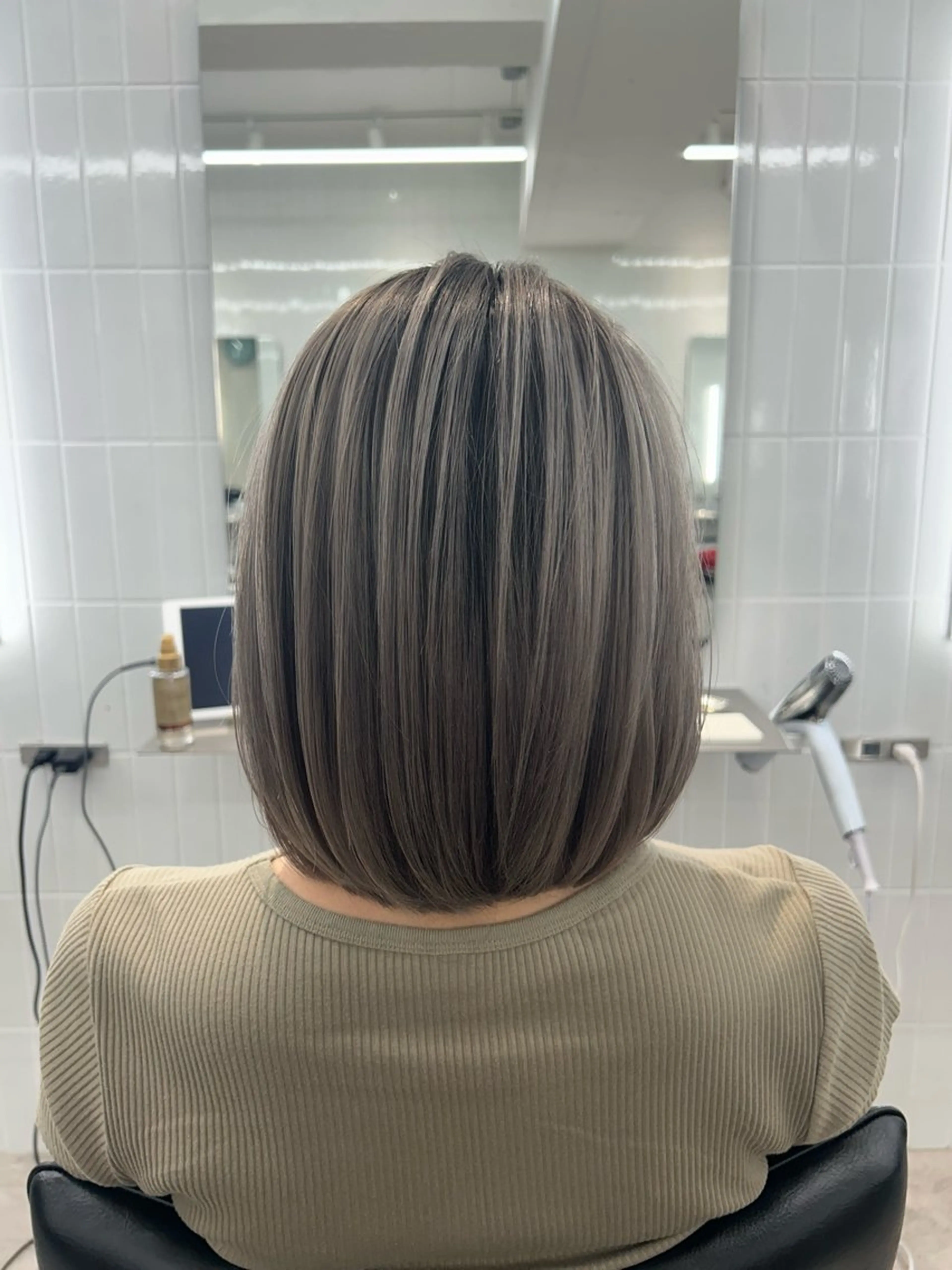 カラー フェード・メッシュ ハイトーン/fumaのヘアスタイル