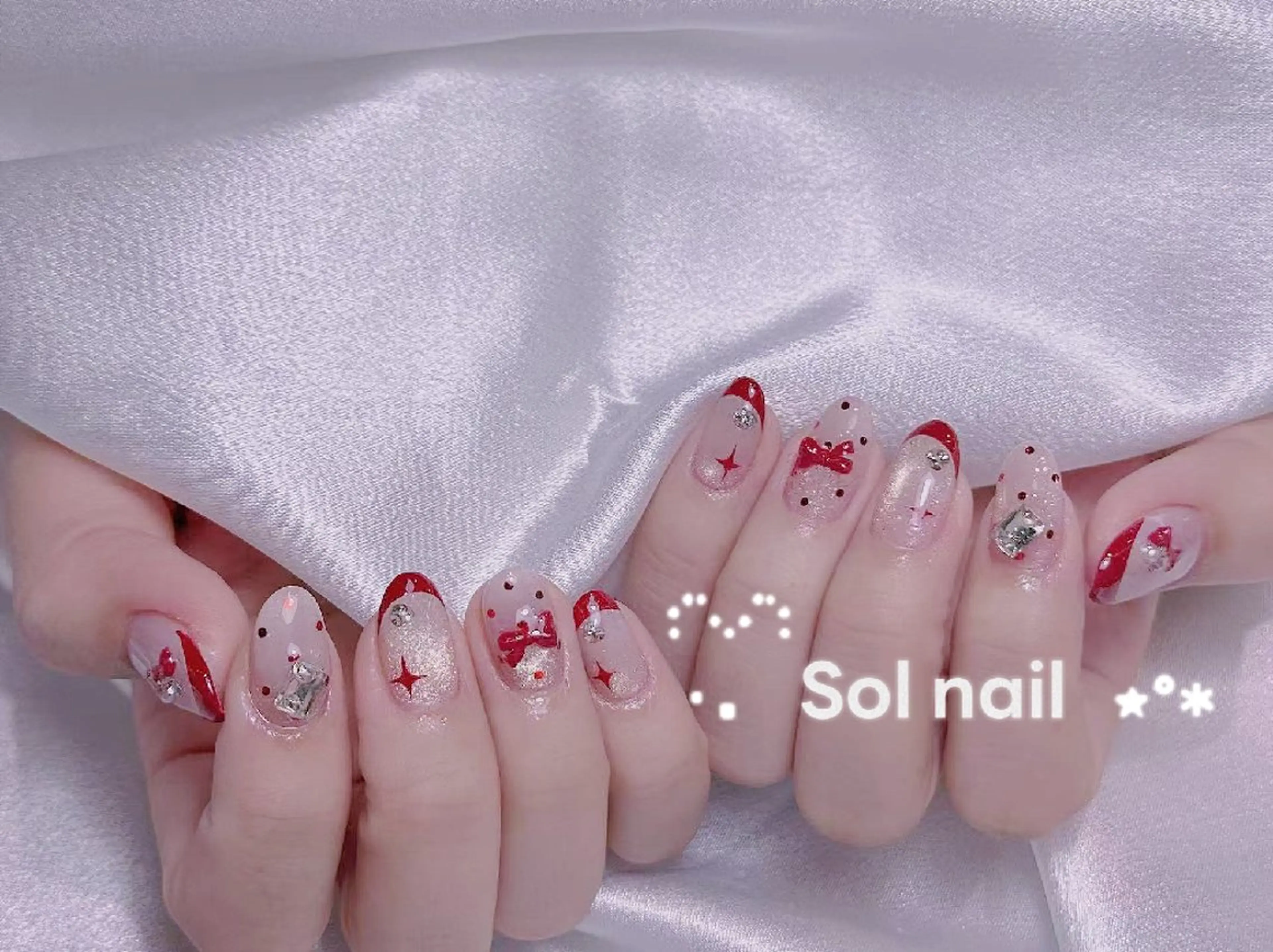 ネイル パラジェル＆フィルイン取り扱いサロンSol Nail所属・Sol Nail ミネのネイルデザイン