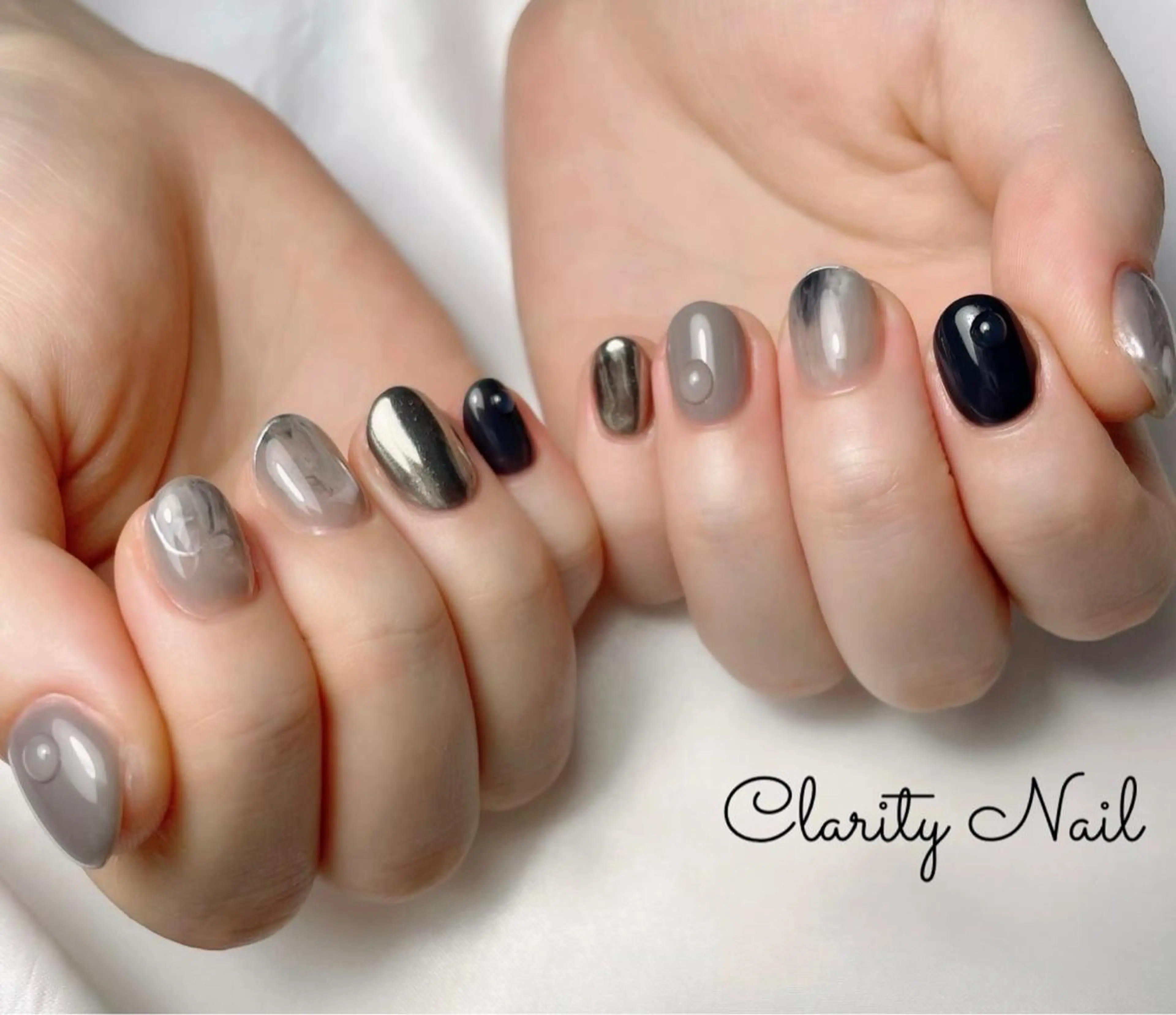 ネイル アートネイル 持ち込み ハンドネイル Clarity Nailのネイルデザイン