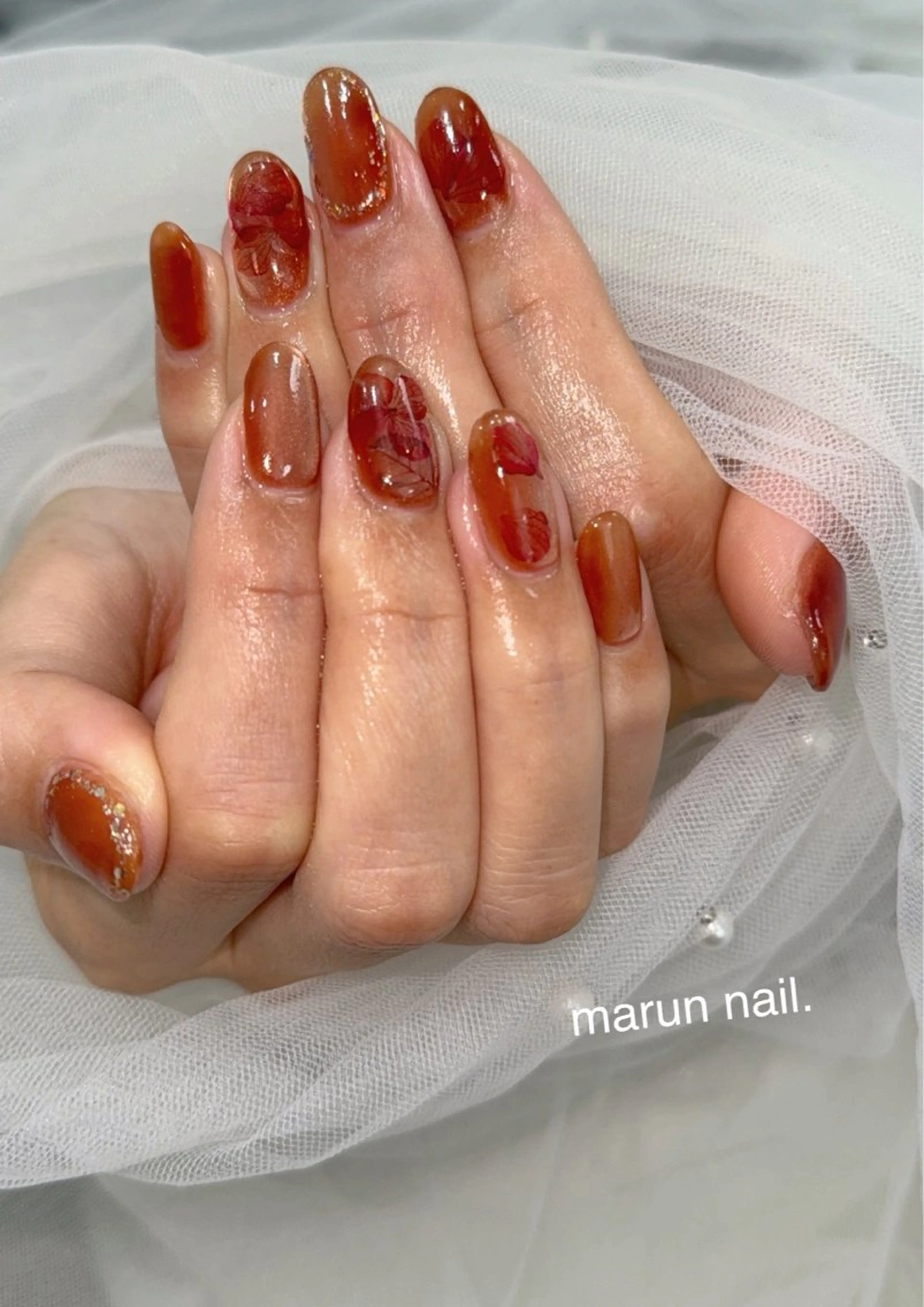 ネイル ハンドネイル marun._ megumi.のネイルデザイン