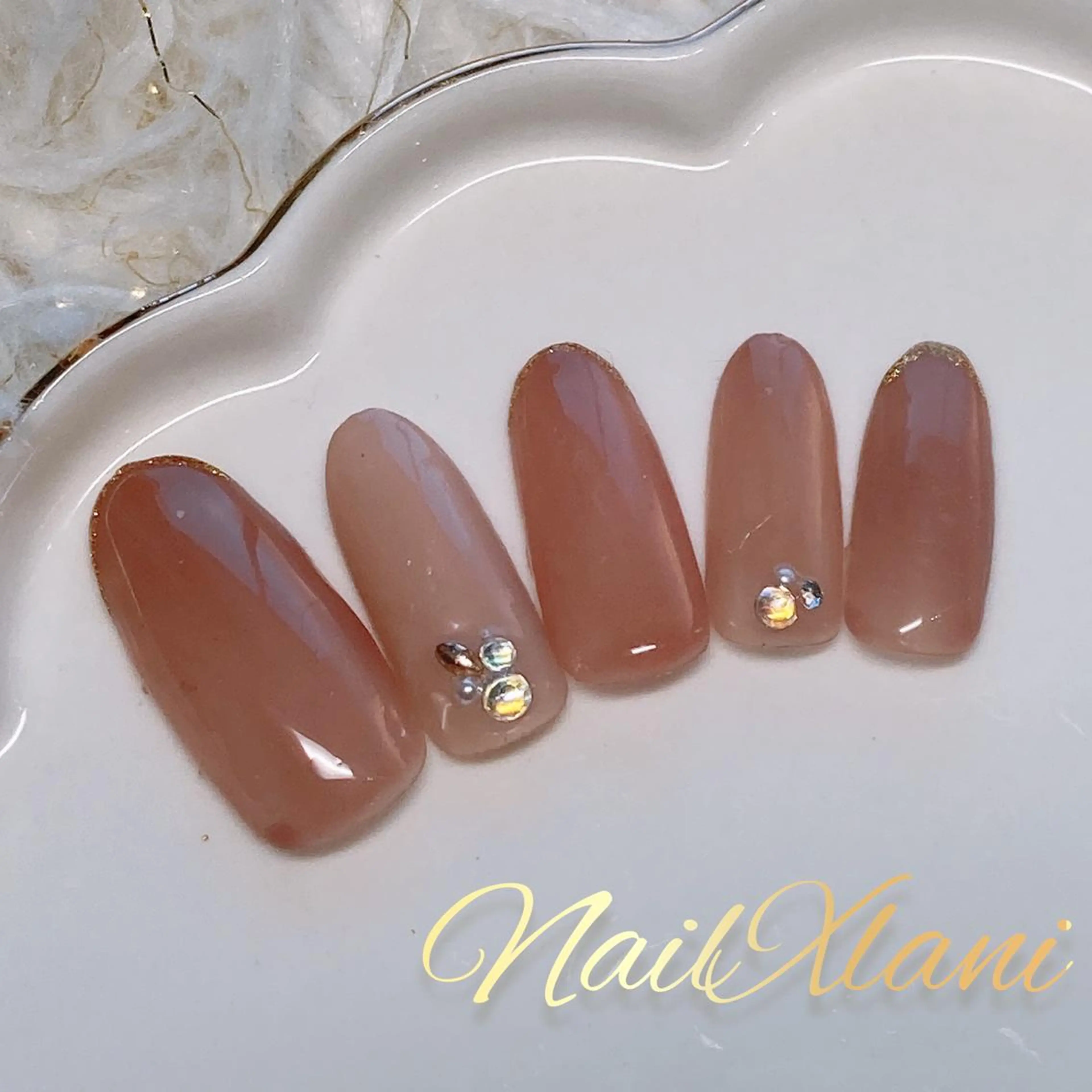 ネイル 練馬駅近ネイルラニ 不細工爪90分で美爪のネイルデザイン