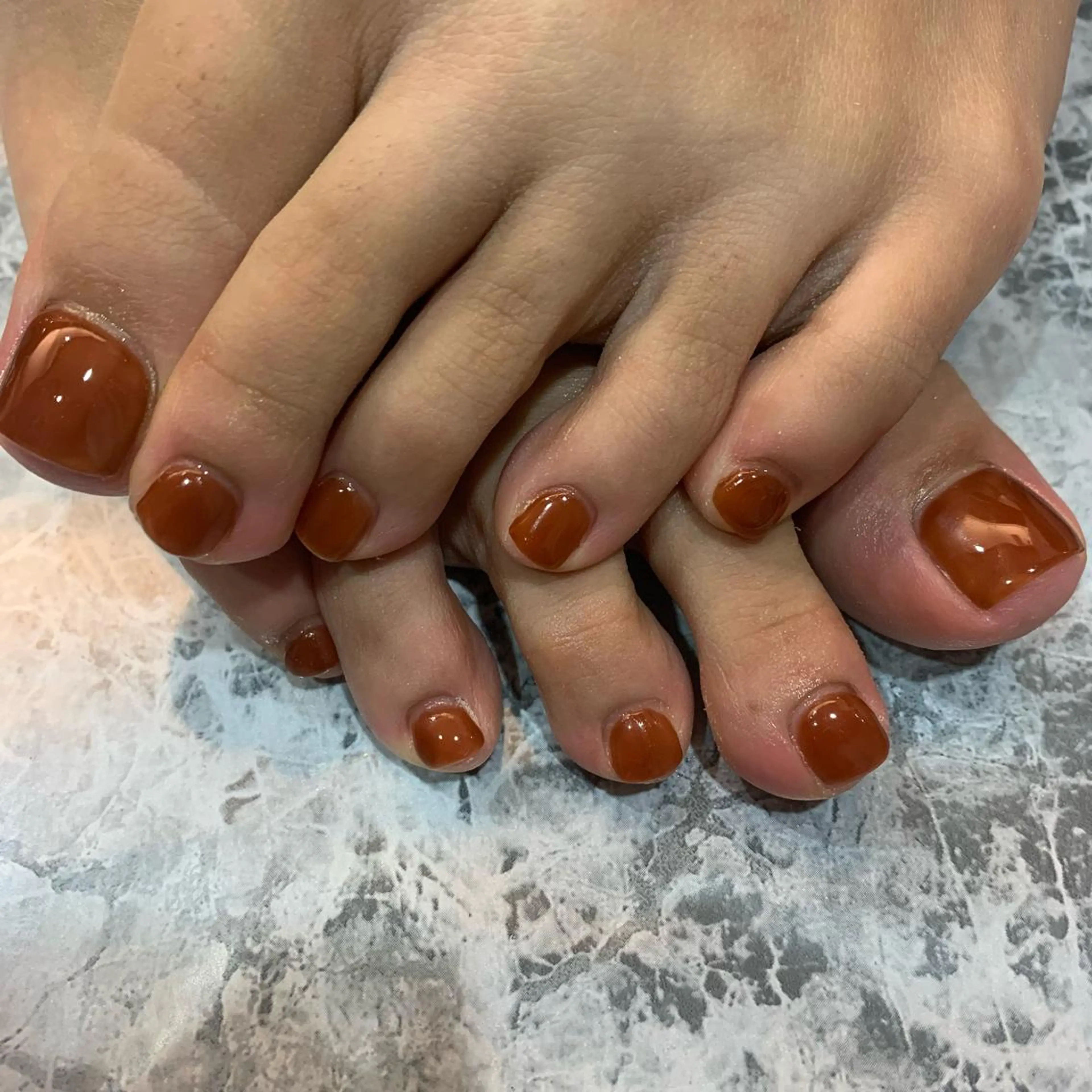 ネイル フットネイル 野島 千夏のネイルデザイン