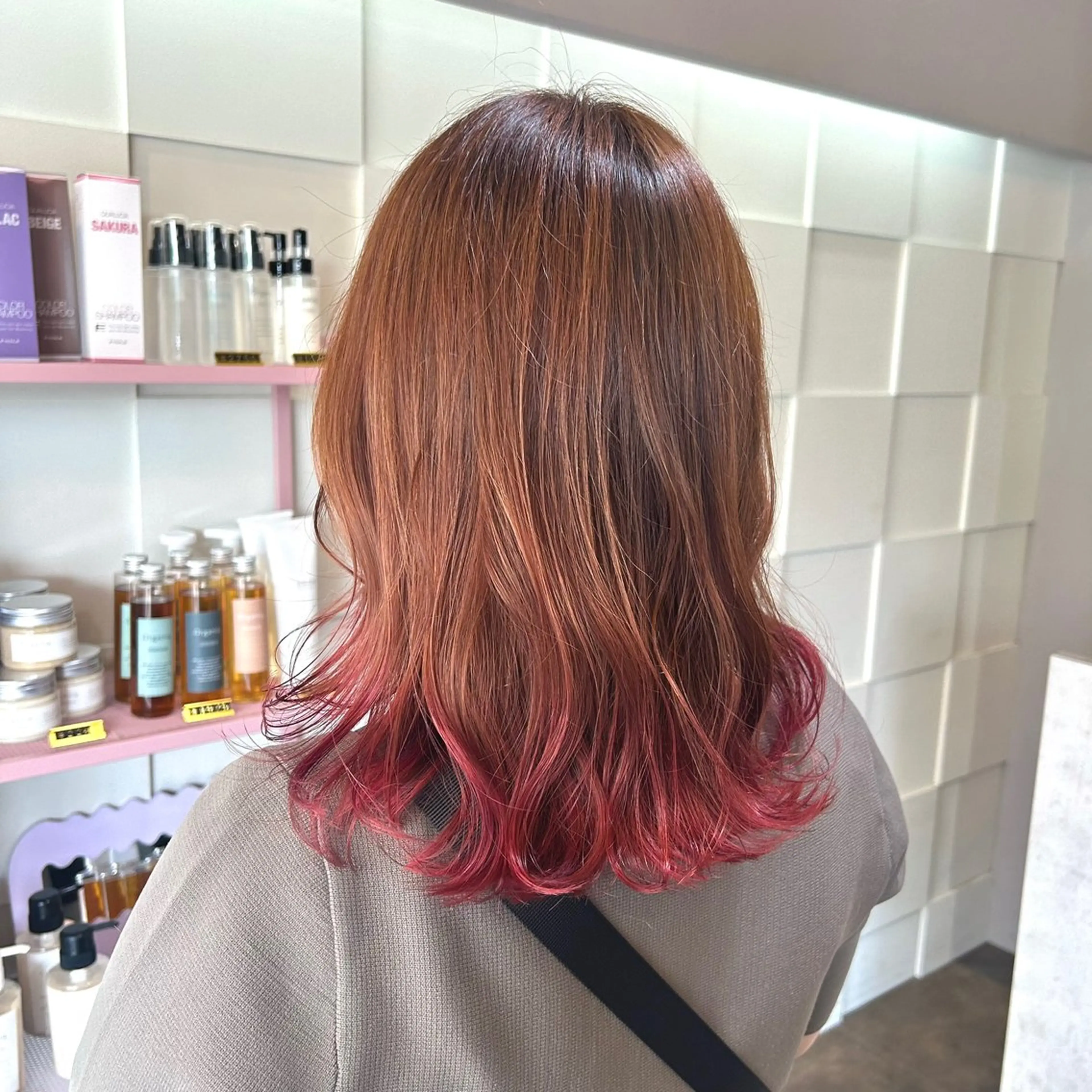 セミロング garden HAIR 優月のヘアスタイル