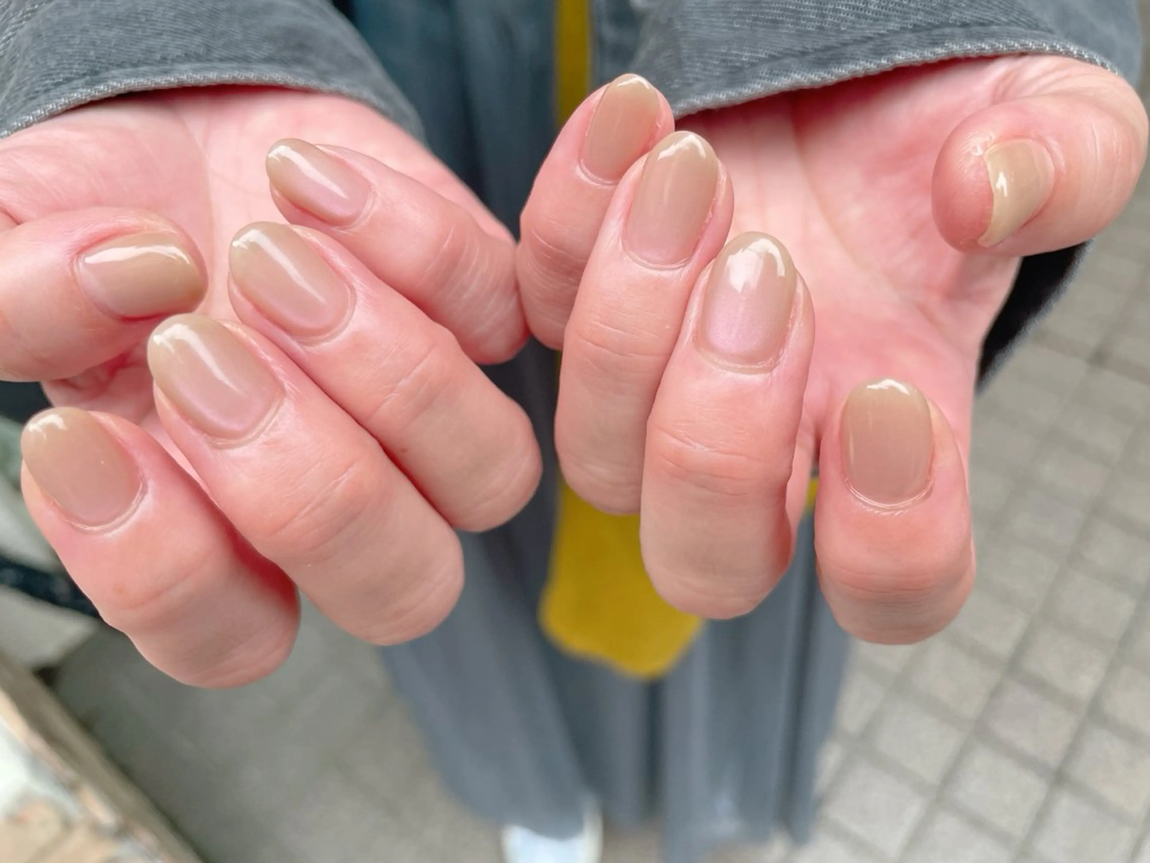 ネイル ジェルネイル マグネットネイル ニュアンスネイル パラジェル 春ネイル nailroom OHANA🌴のネイルデザイン