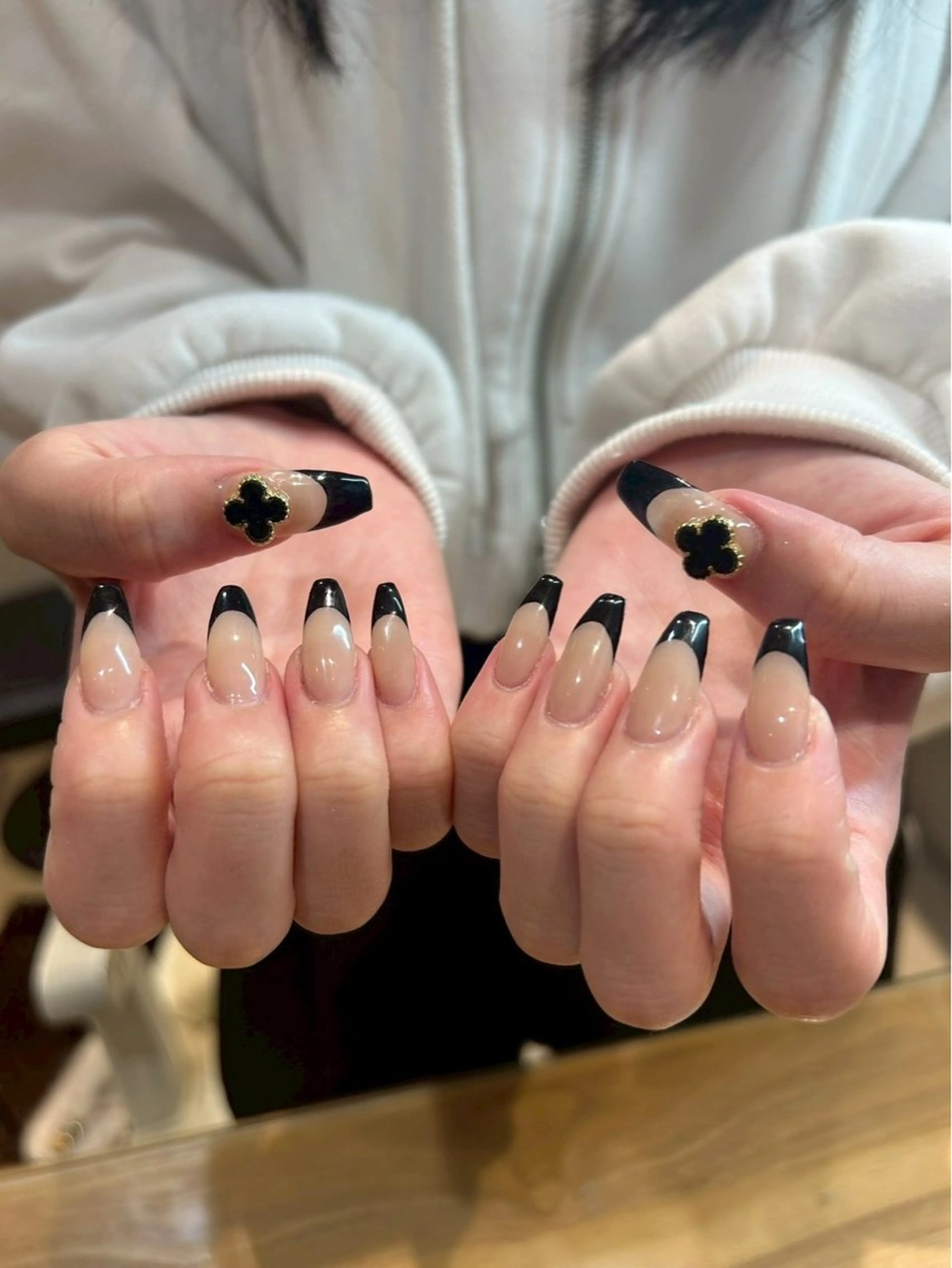 🎀🎀jrクーポン🎀フレンチネイルの写真