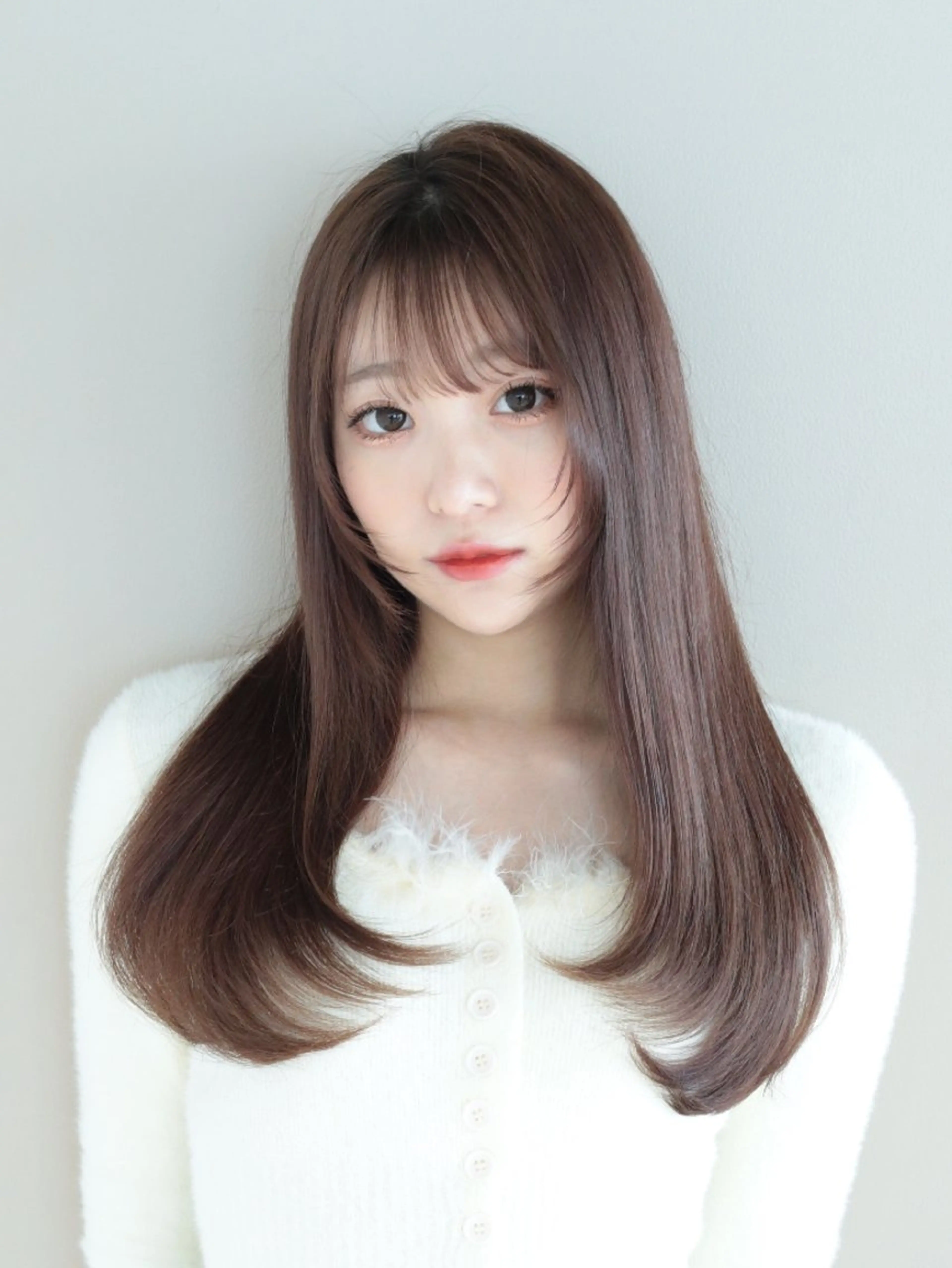 ロング カット トリートメント Nanako。/韓国 ハッシュカットのヘアスタイル