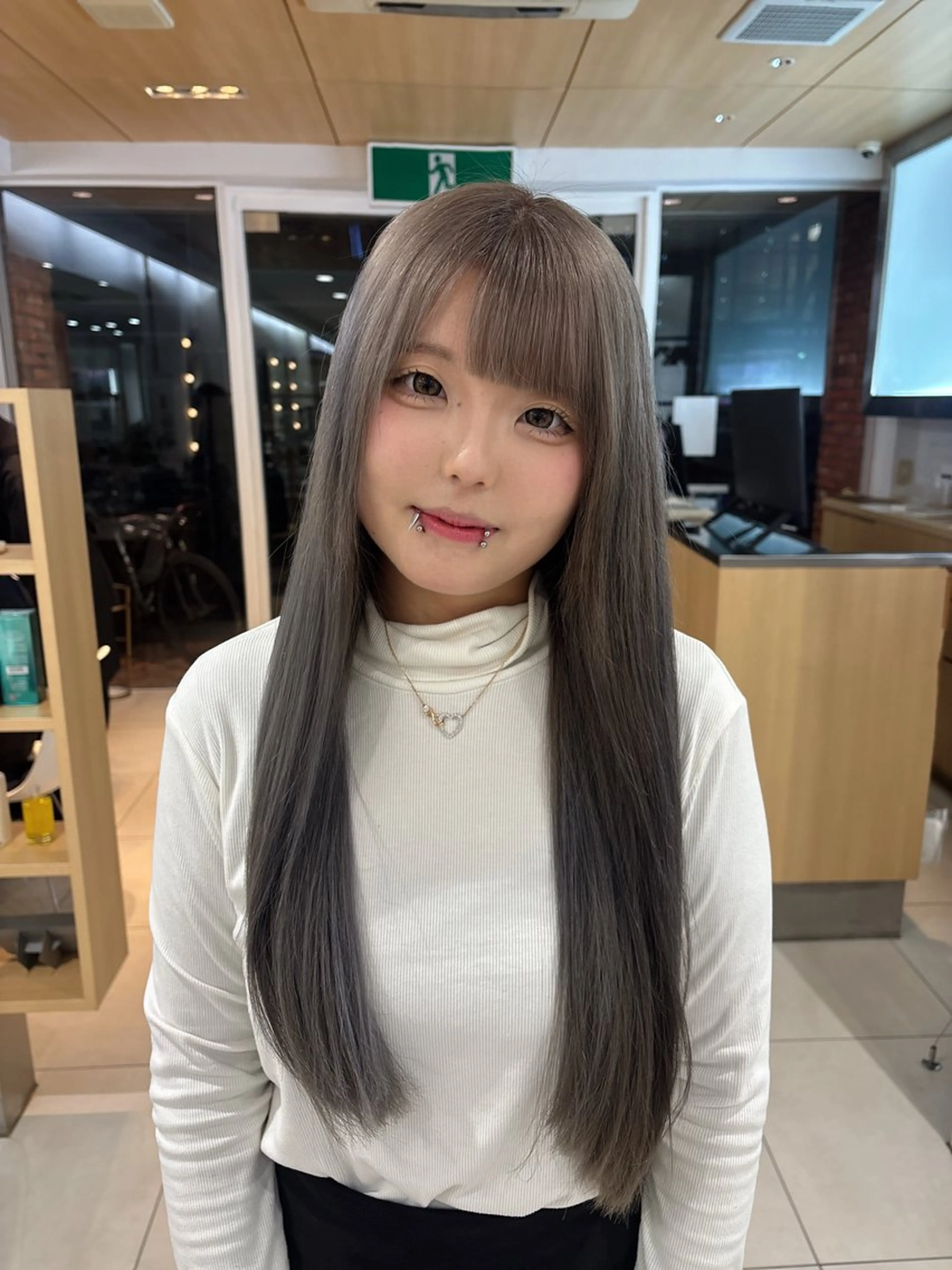 ロング カラー 💈メンズパーマ カラー💈momoのヘアスタイル