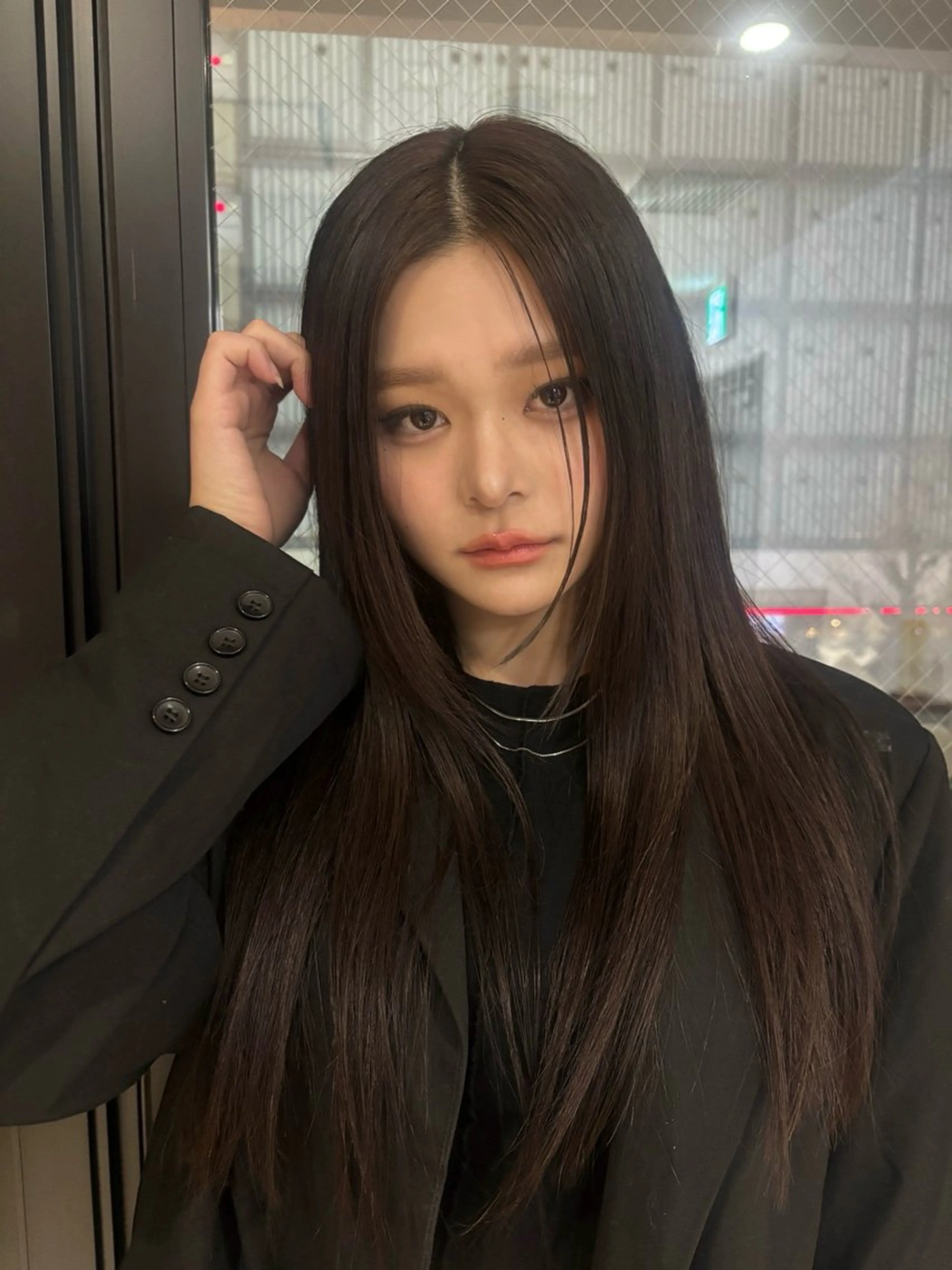 ロング カット ヘアカラー トリートメント 🌐NATSUMI 🌐【寒色カラー】のヘアスタイル