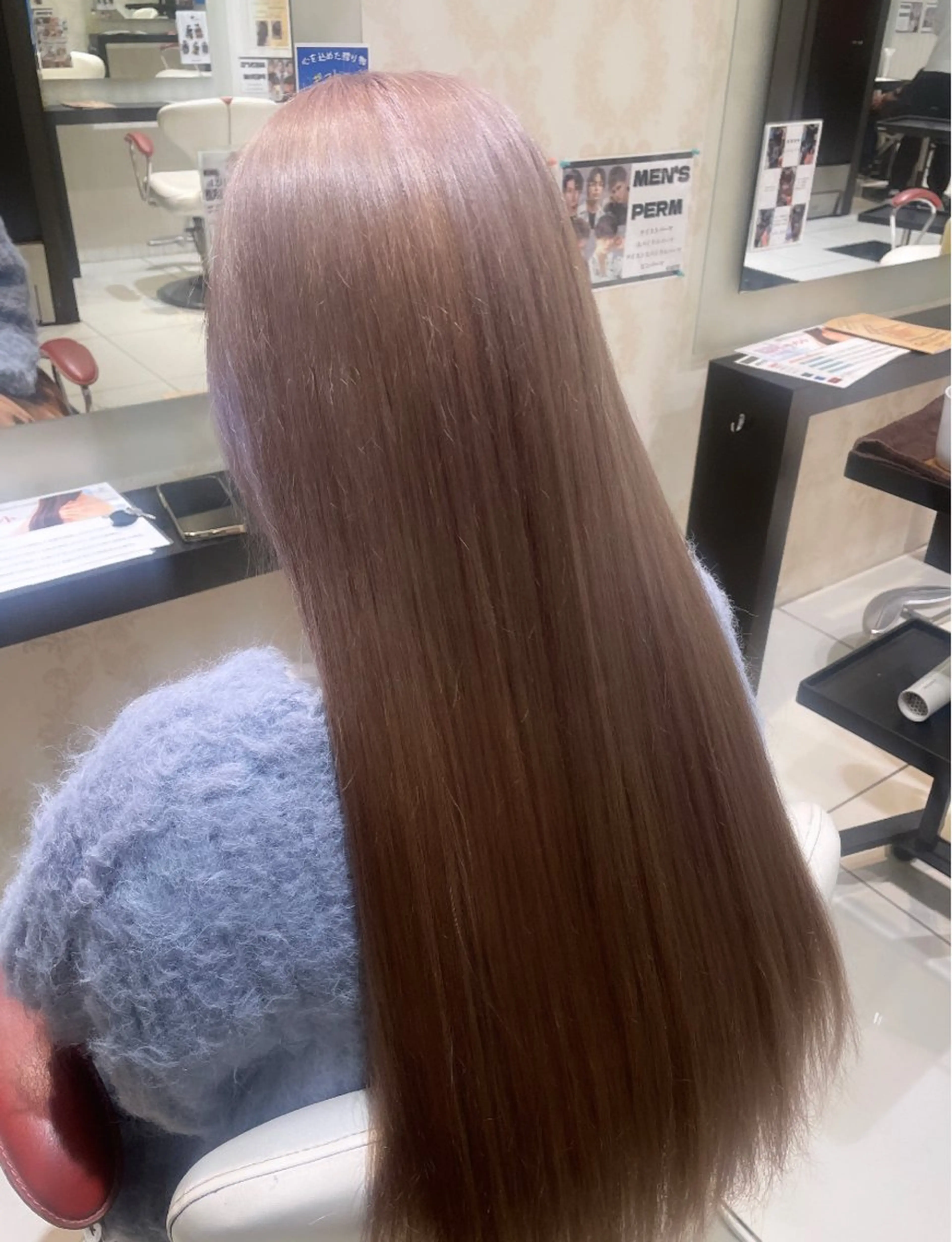 ロング カラー ヘアカラー トリートメント 💞暖色カラー 💞risaのヘアスタイル