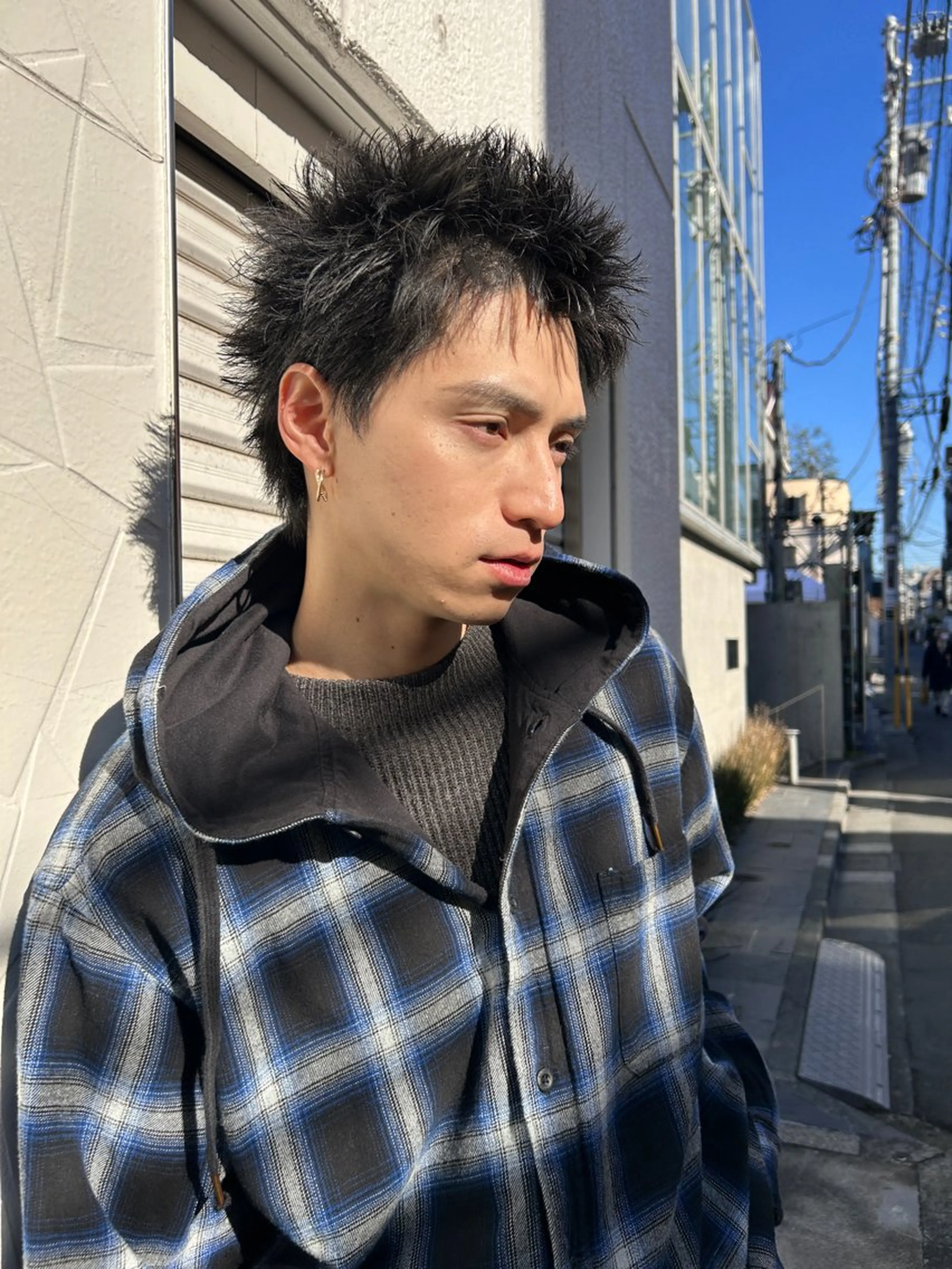 ショート モモセ ユメトのヘアスタイル