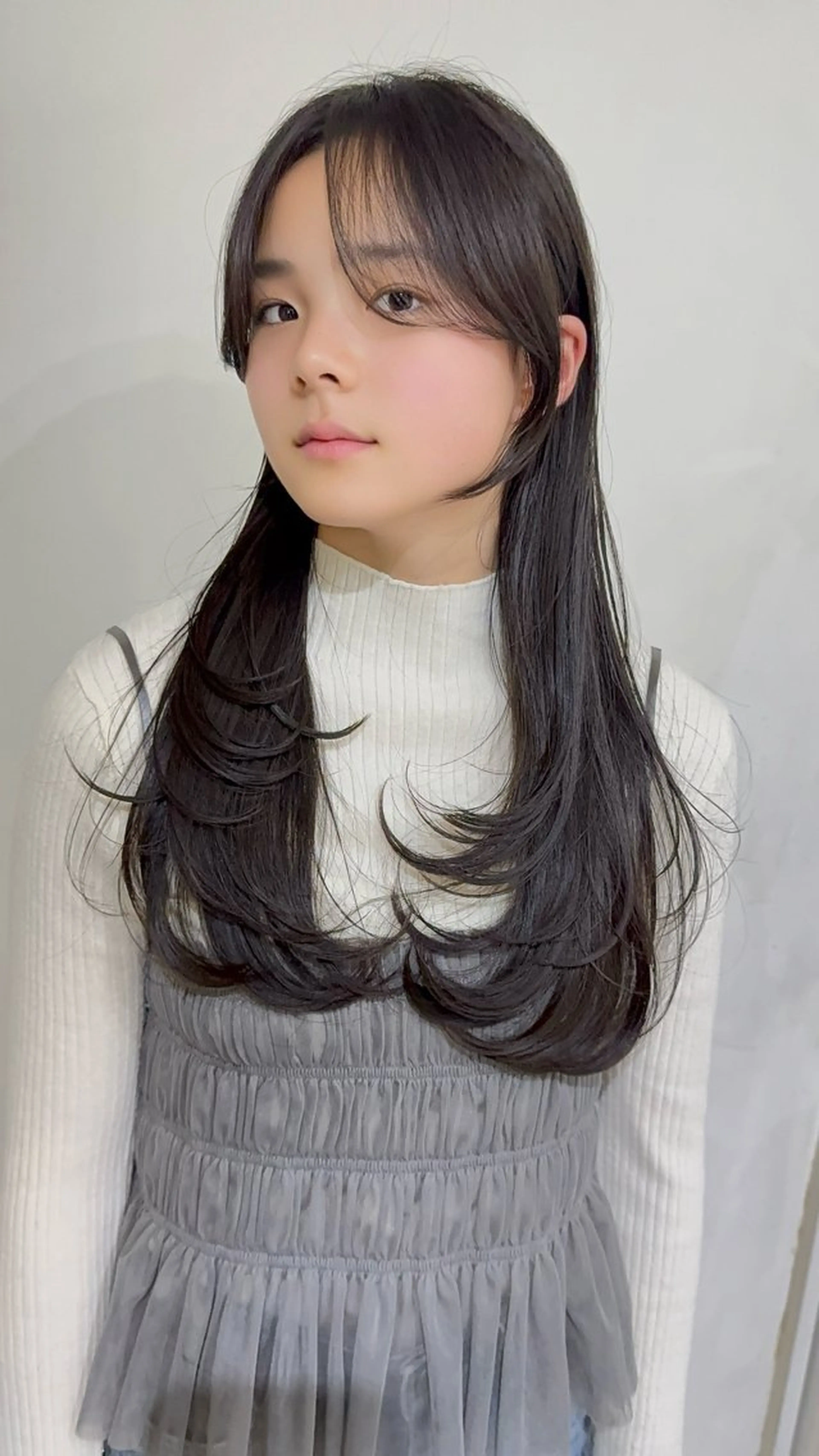 ロング 平 一裕のヘアスタイル