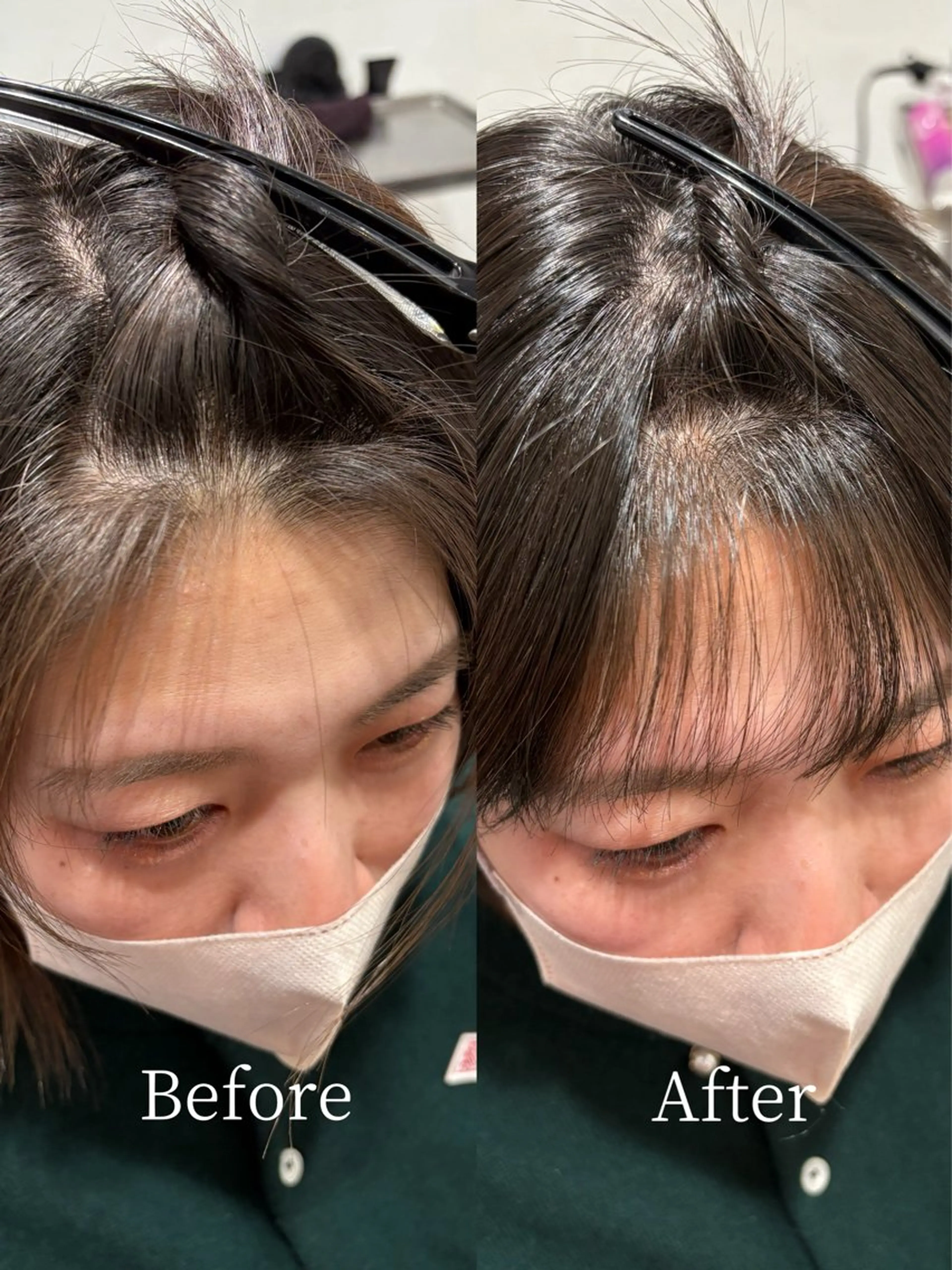 ミディアム ミディアムパーマ カット パーマ 【お洒落パーマ】 Elme　肥塚康汰郎のヘアスタイル