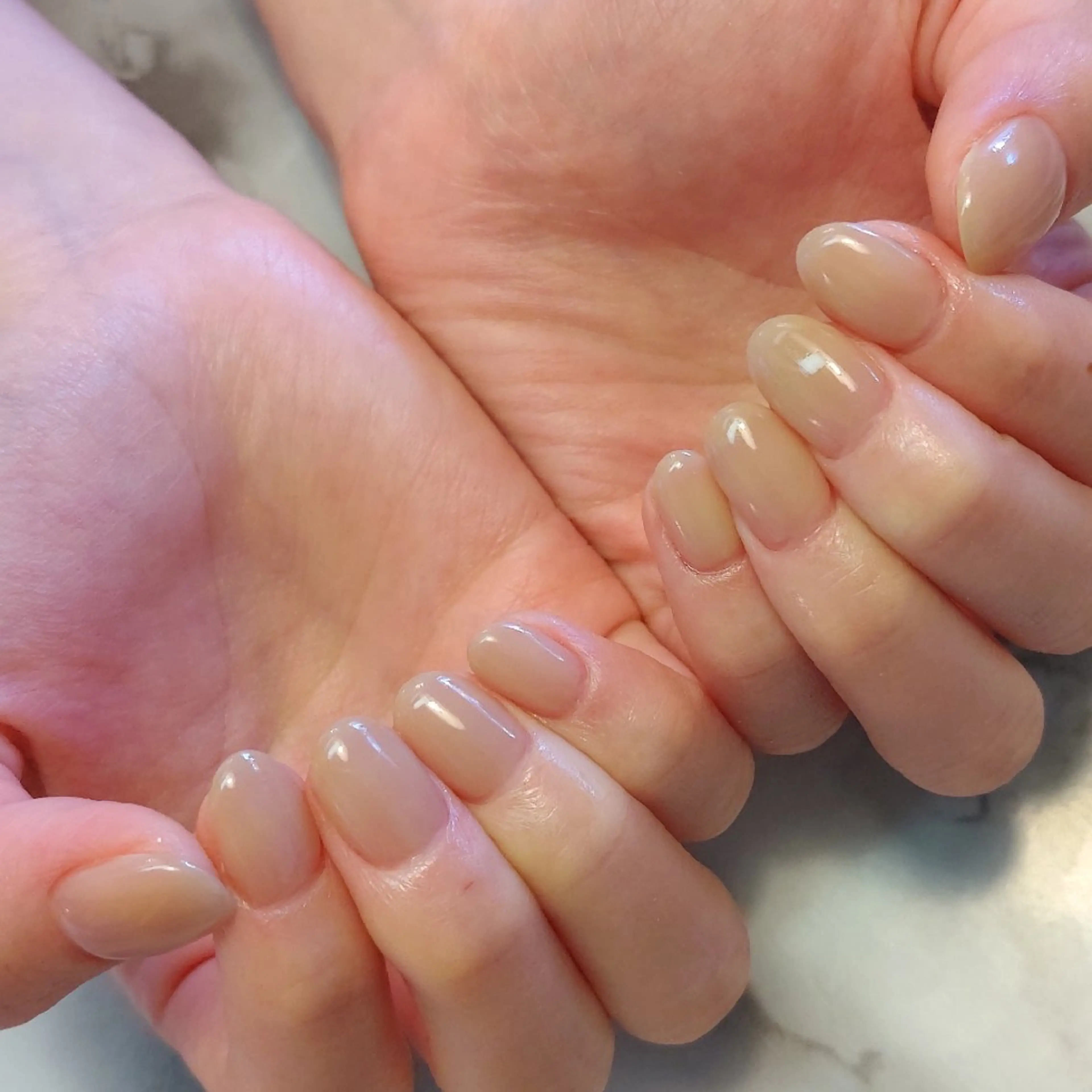 ネイル ワンカラーネイル ジェヌインネイル 河内のネイルデザイン