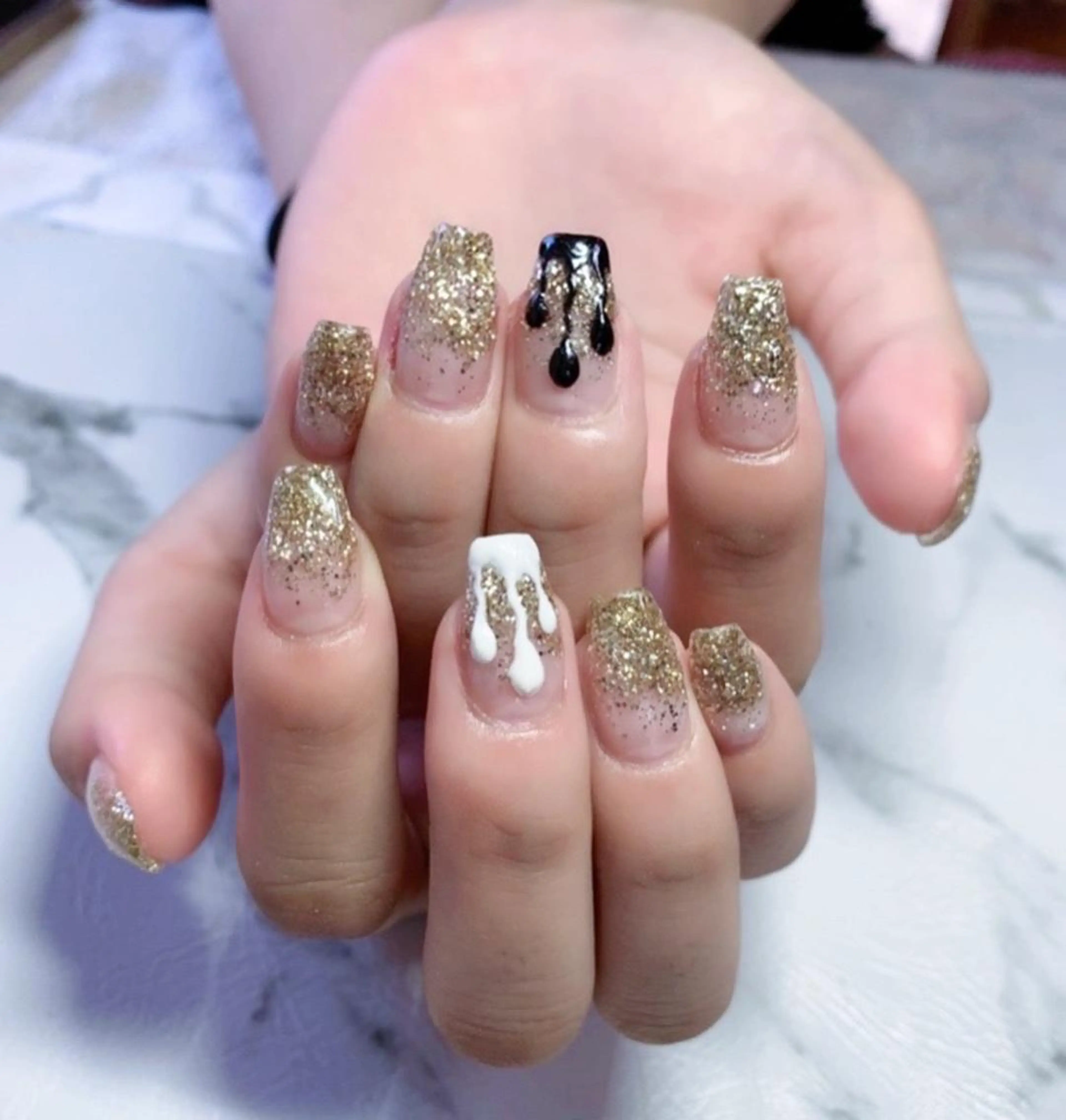 ネイル アニマル柄 アートネイル ニュアンスネイル ワンカラーネイル スカルプネイル x.1.0.nail ♡Cのネイルデザイン