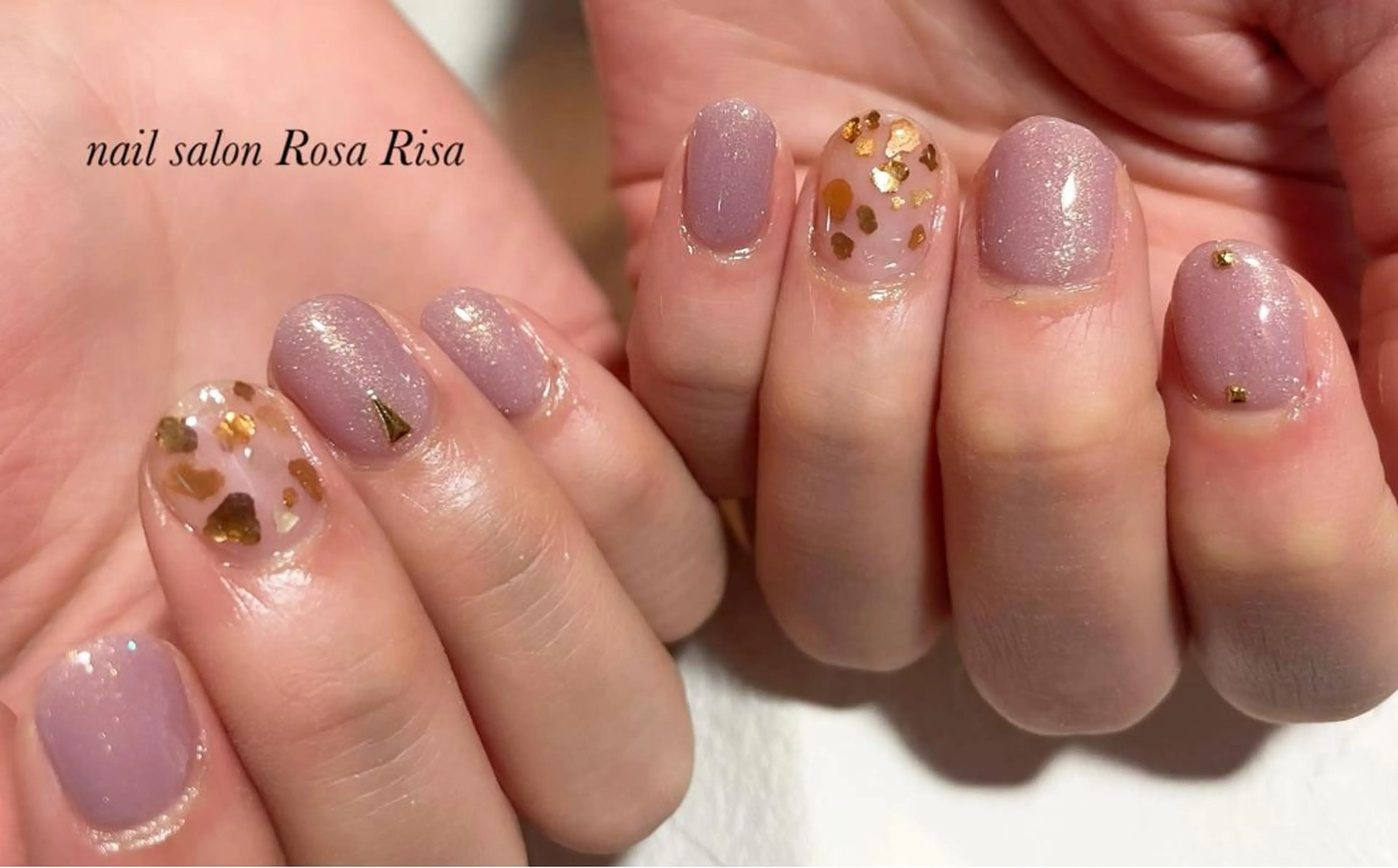 ショート ネイル ネイルスタジオ シェイクユアハンズのネイルデザイン