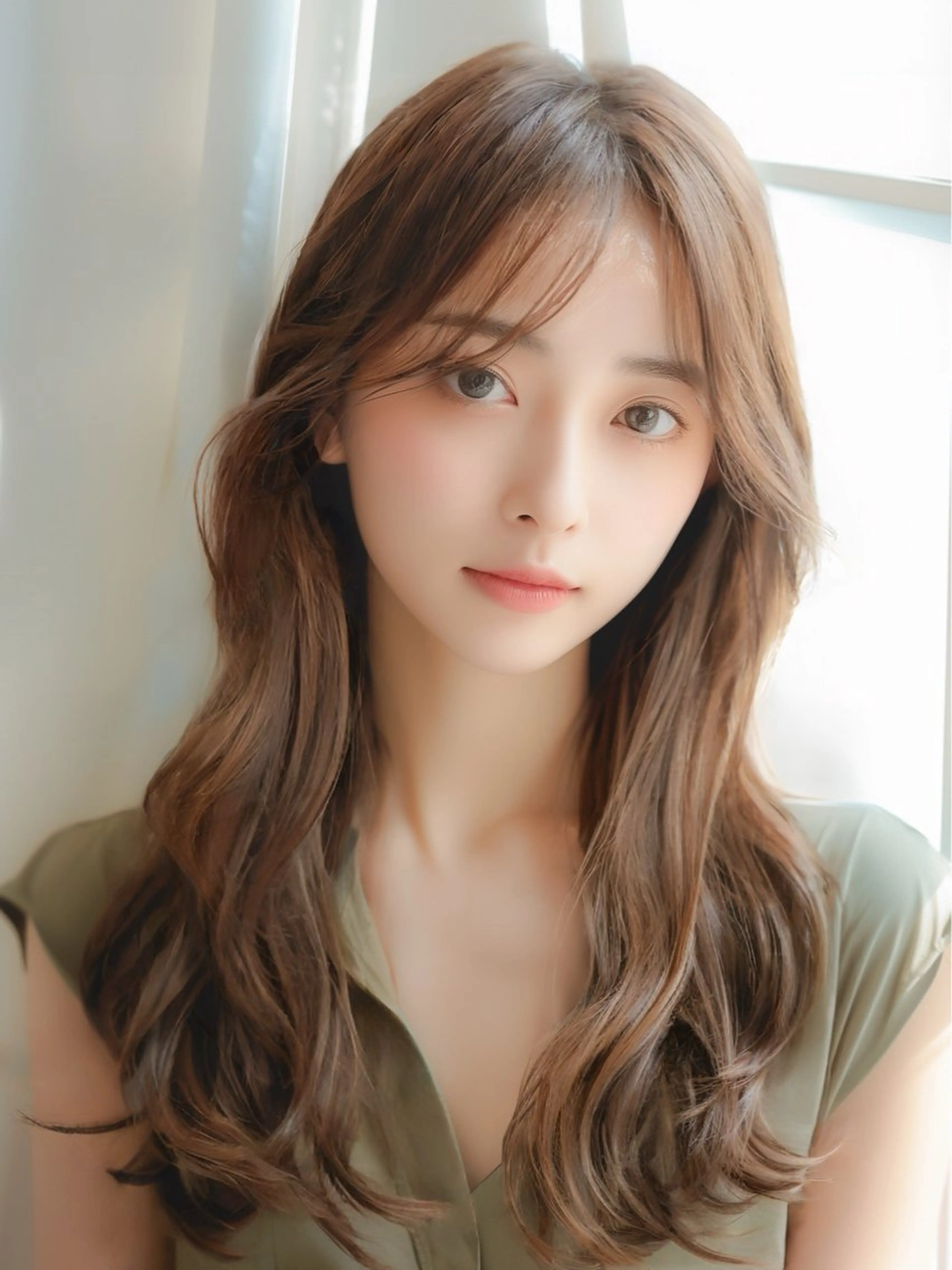 ロング 小松崎 友宏のヘアスタイル