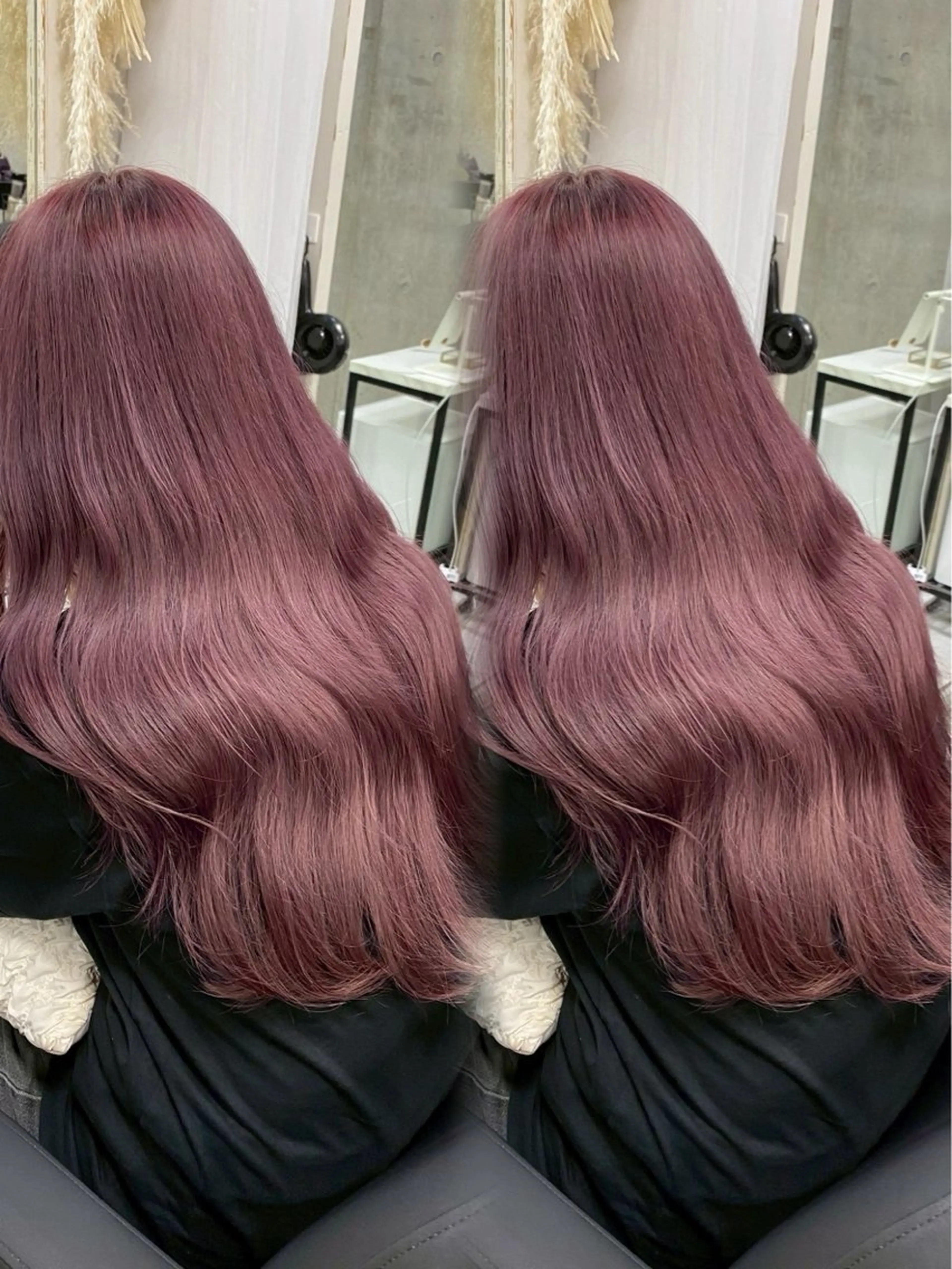 カラー ブリーチ 透明感カラー ダブルカラー ハイトーンカラー インナーカラー ヘアカラー ‎XELM高崎‎‎‎ ‎‎🤍Kyoka‎のヘアスタイル