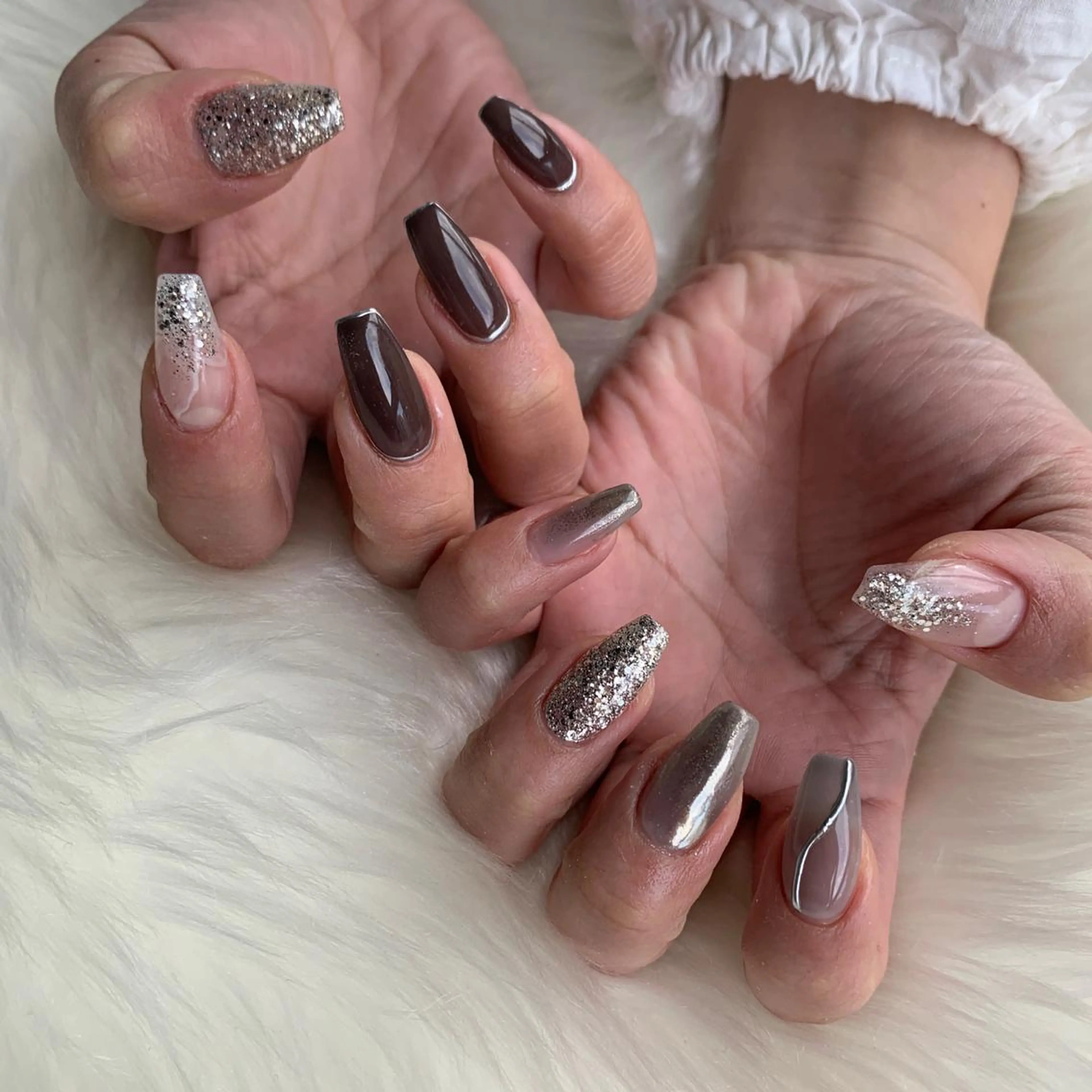 ネイル ハンドネイル AERA nail shino🐱⸝꙳のネイルデザイン