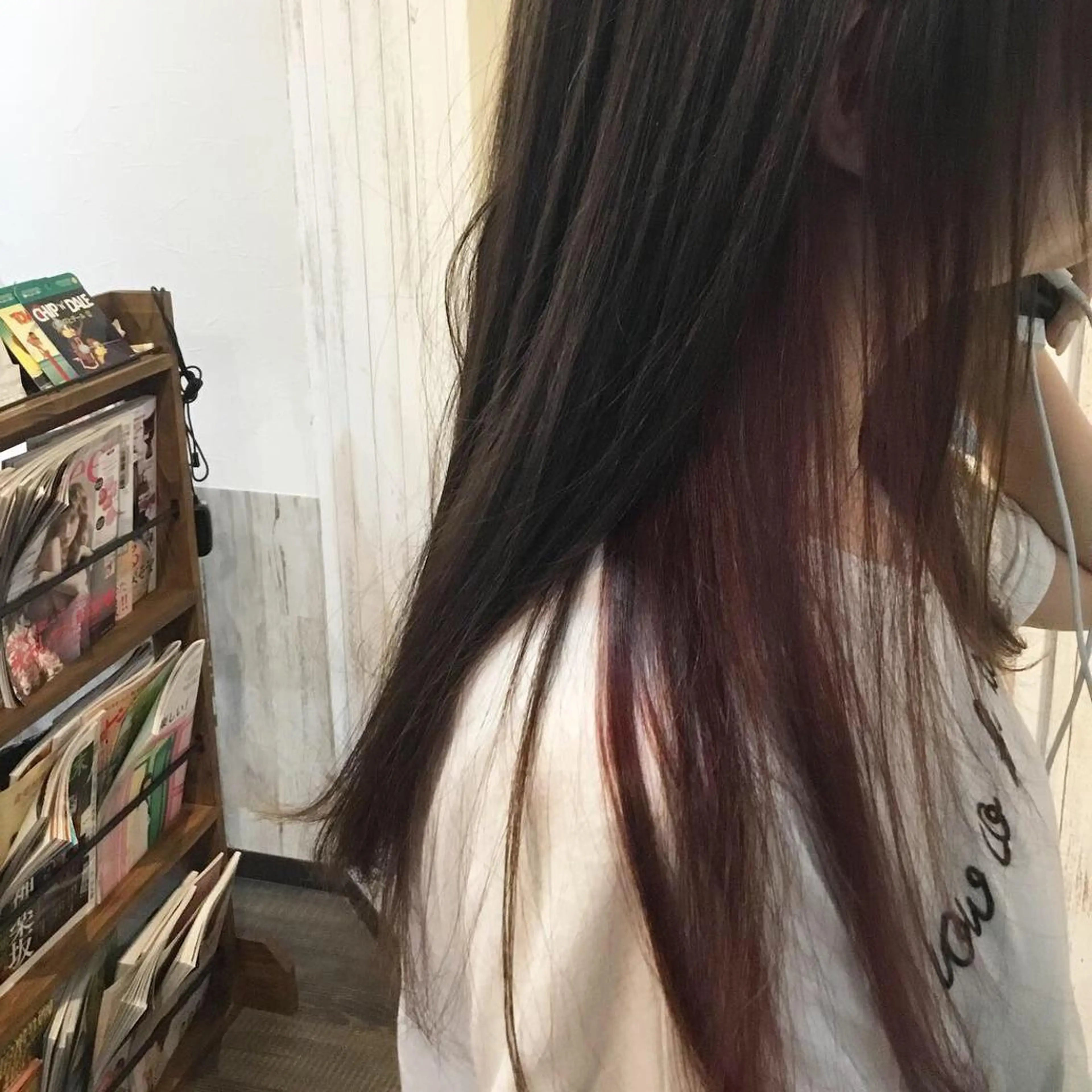 ロング カラー embrace エンブレイスのヘアスタイル