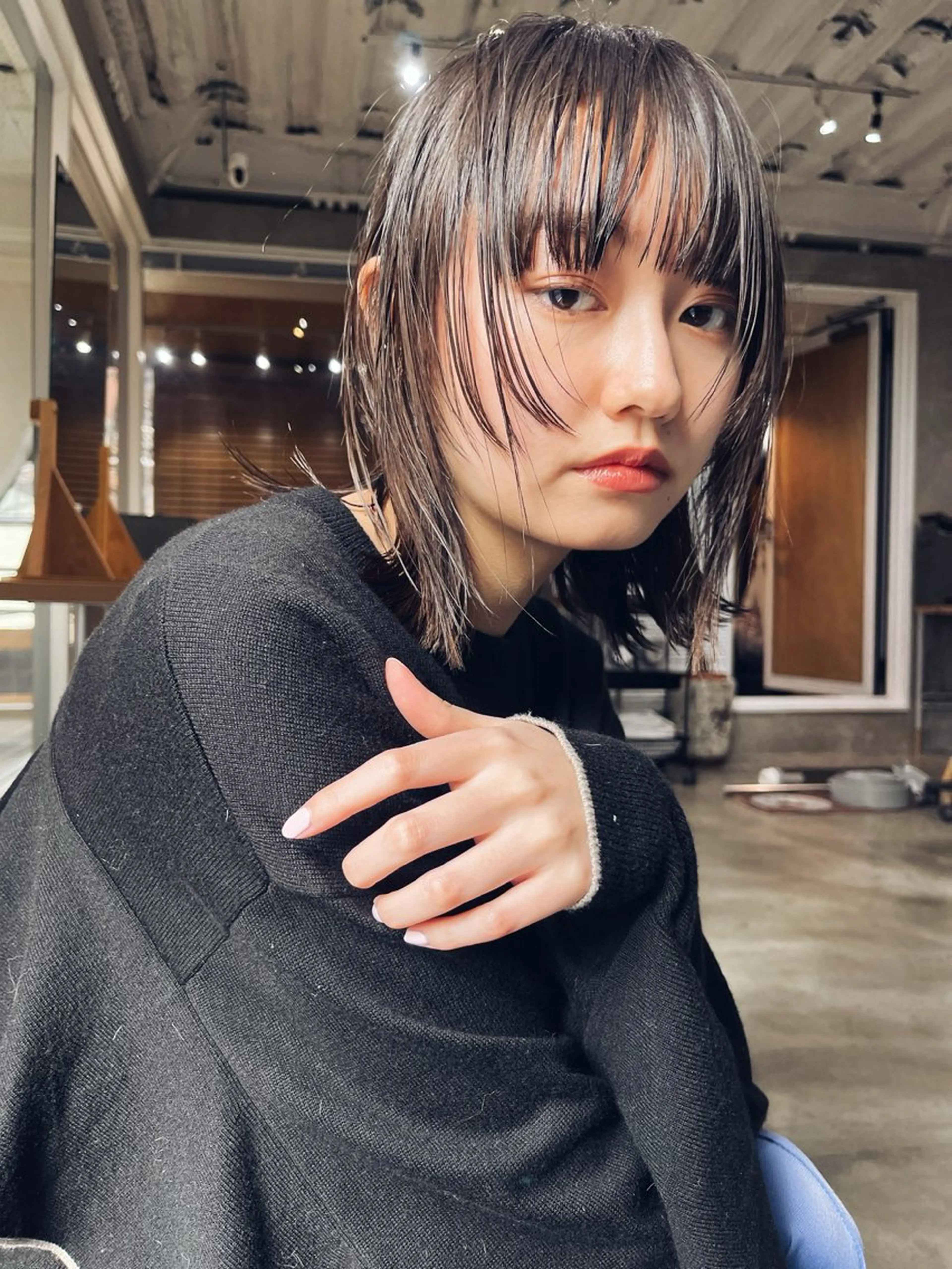 ミディアム ショート/ボブ /パーマ🌿柏原良亮のヘアスタイル