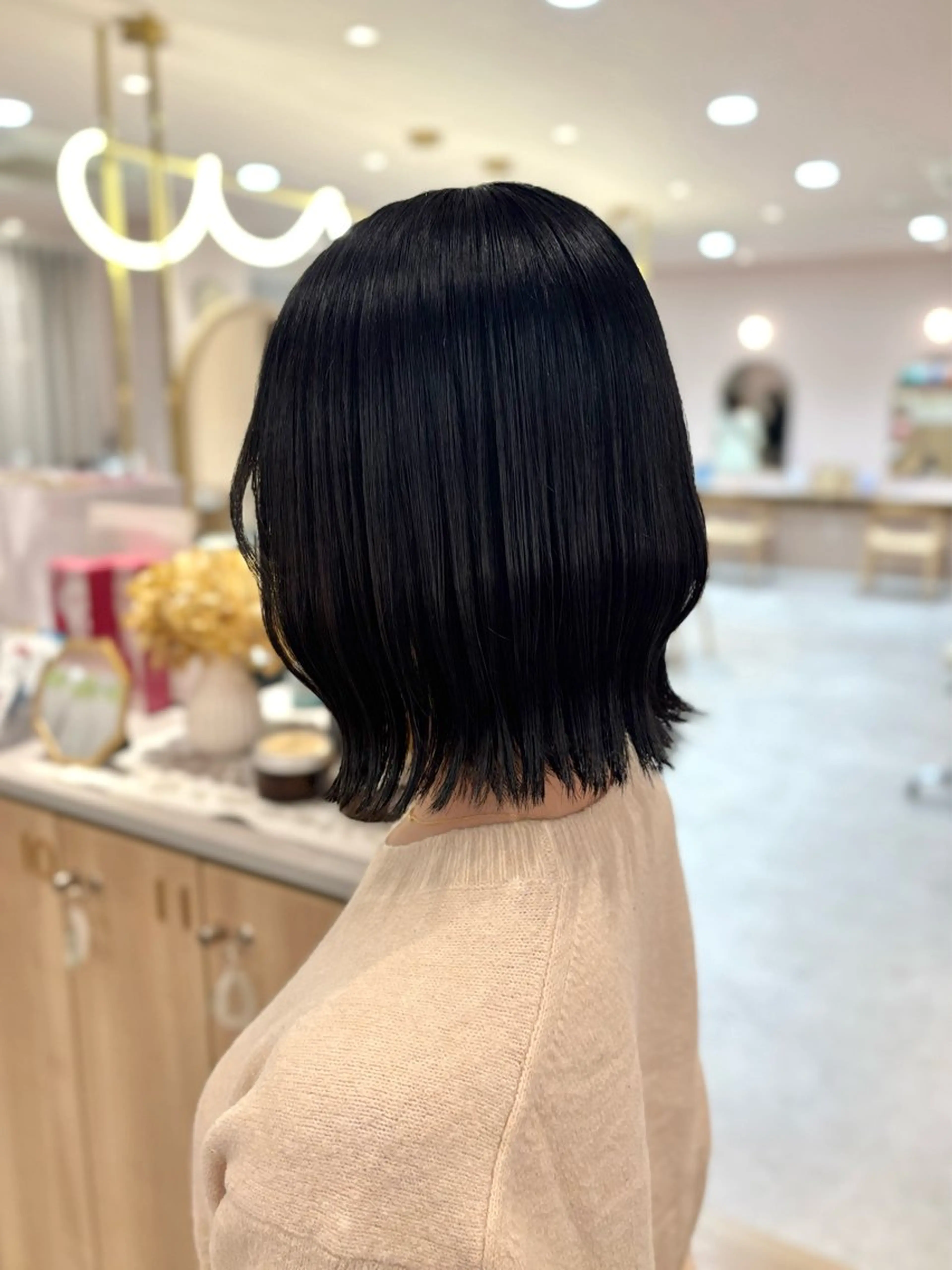 ミディアム カラー ヘアカラー トリートメント merc.谷本 澪のヘアスタイル