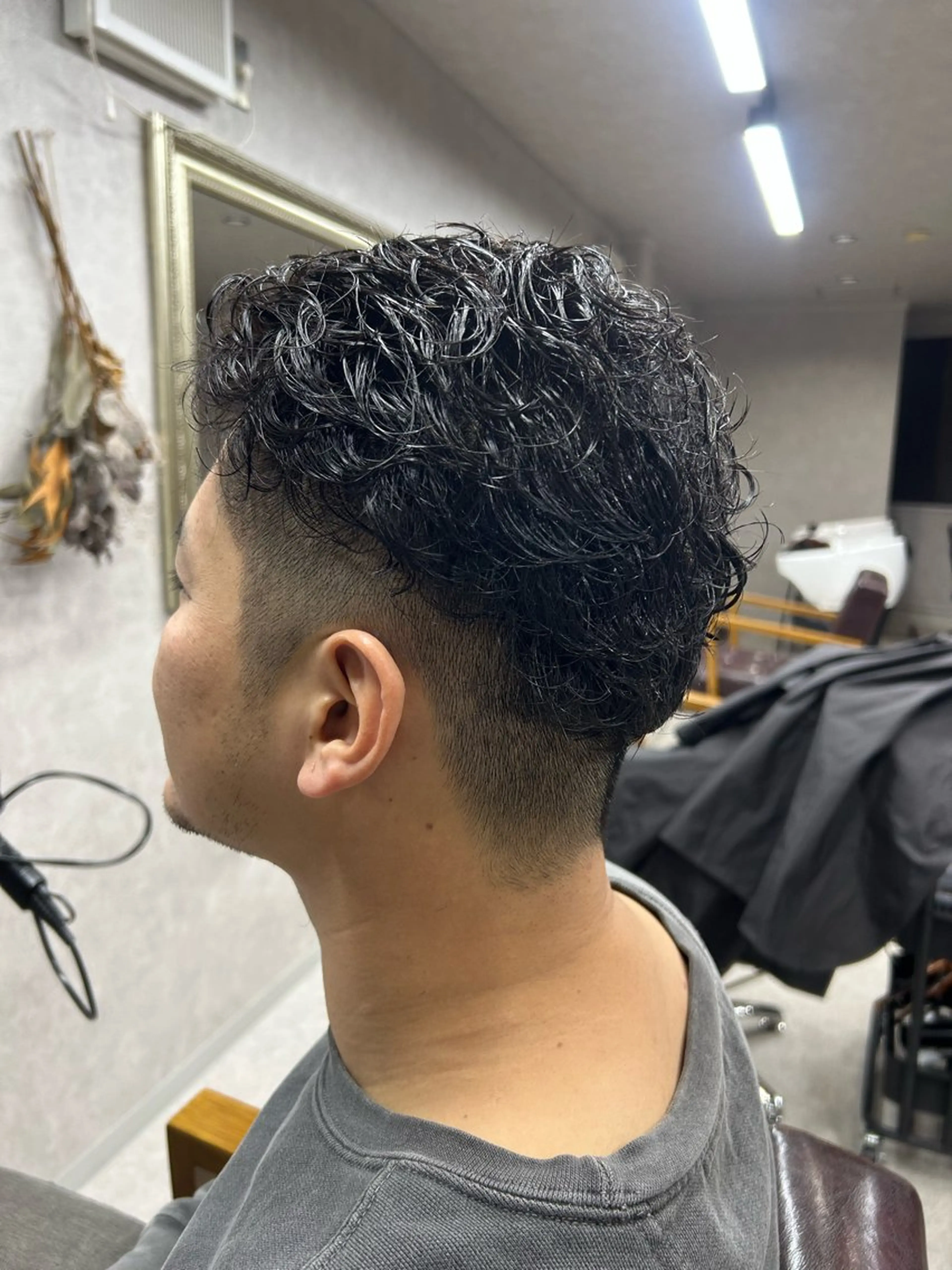 パーマ メンズ Lien 深井店のヘアスタイル