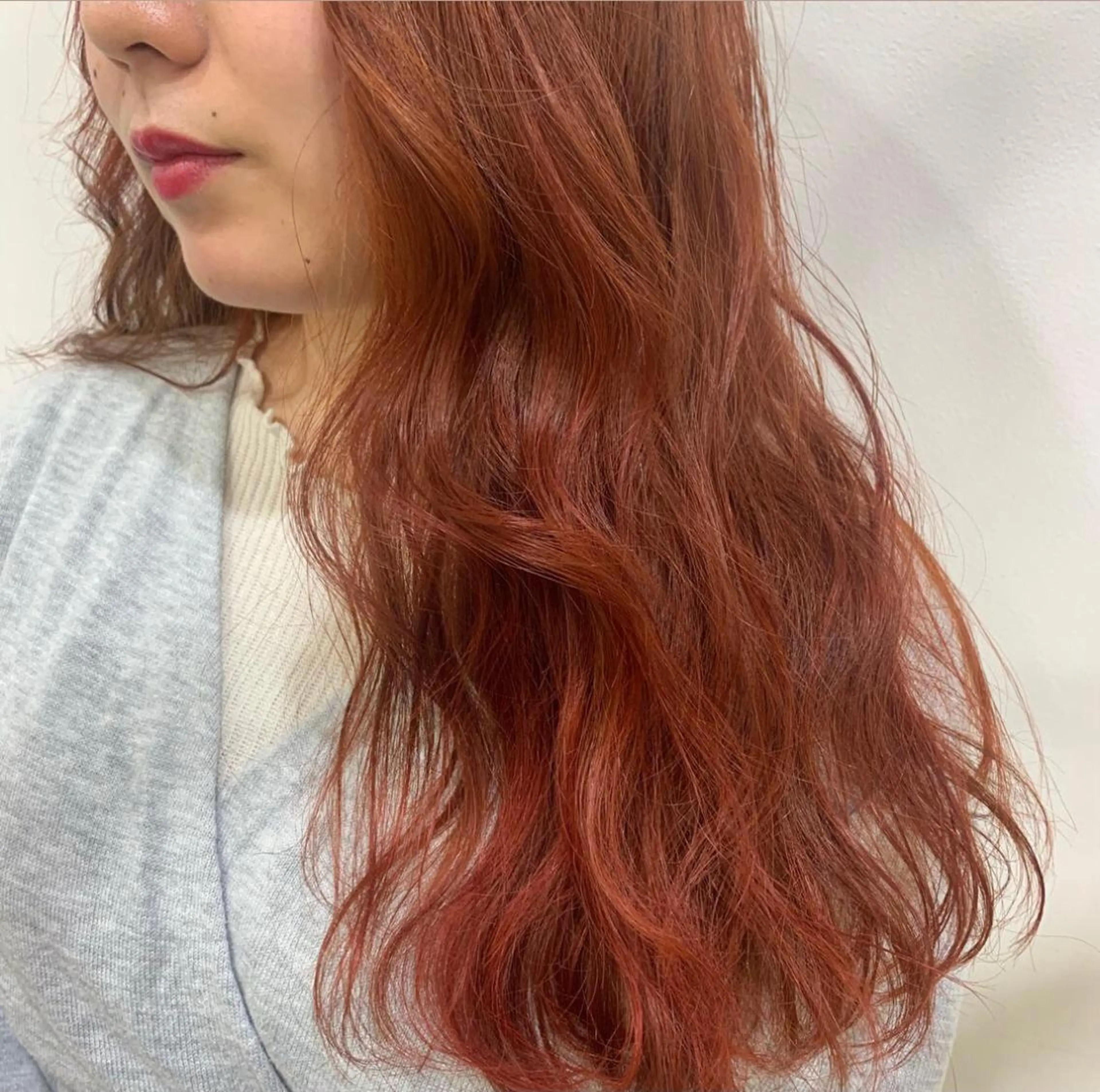 ロング カラー ヘアアレンジ チャンモリパーマ/韓 国/Minami🦋のヘアスタイル