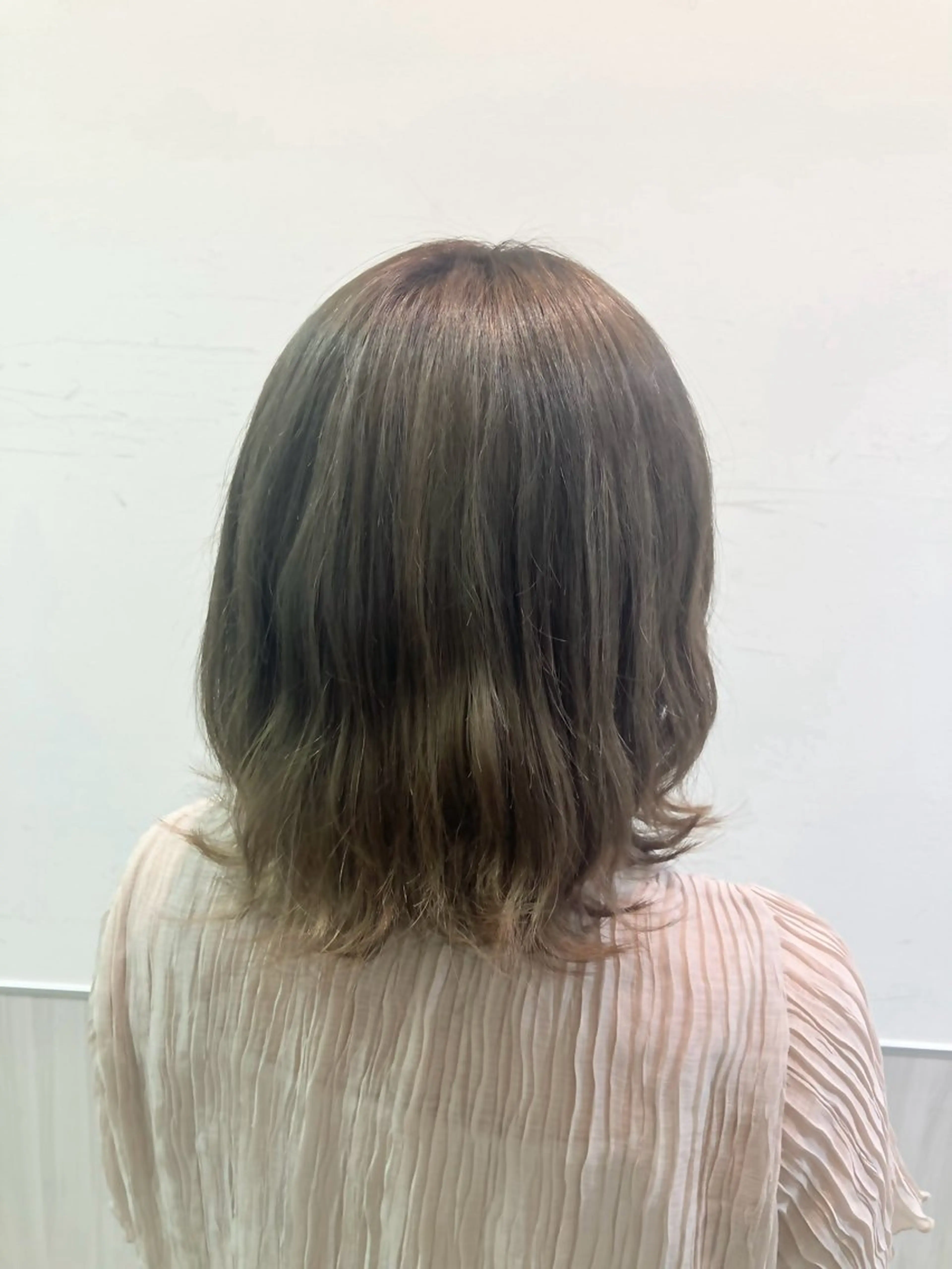 セミロング 野口 実優のヘアスタイル