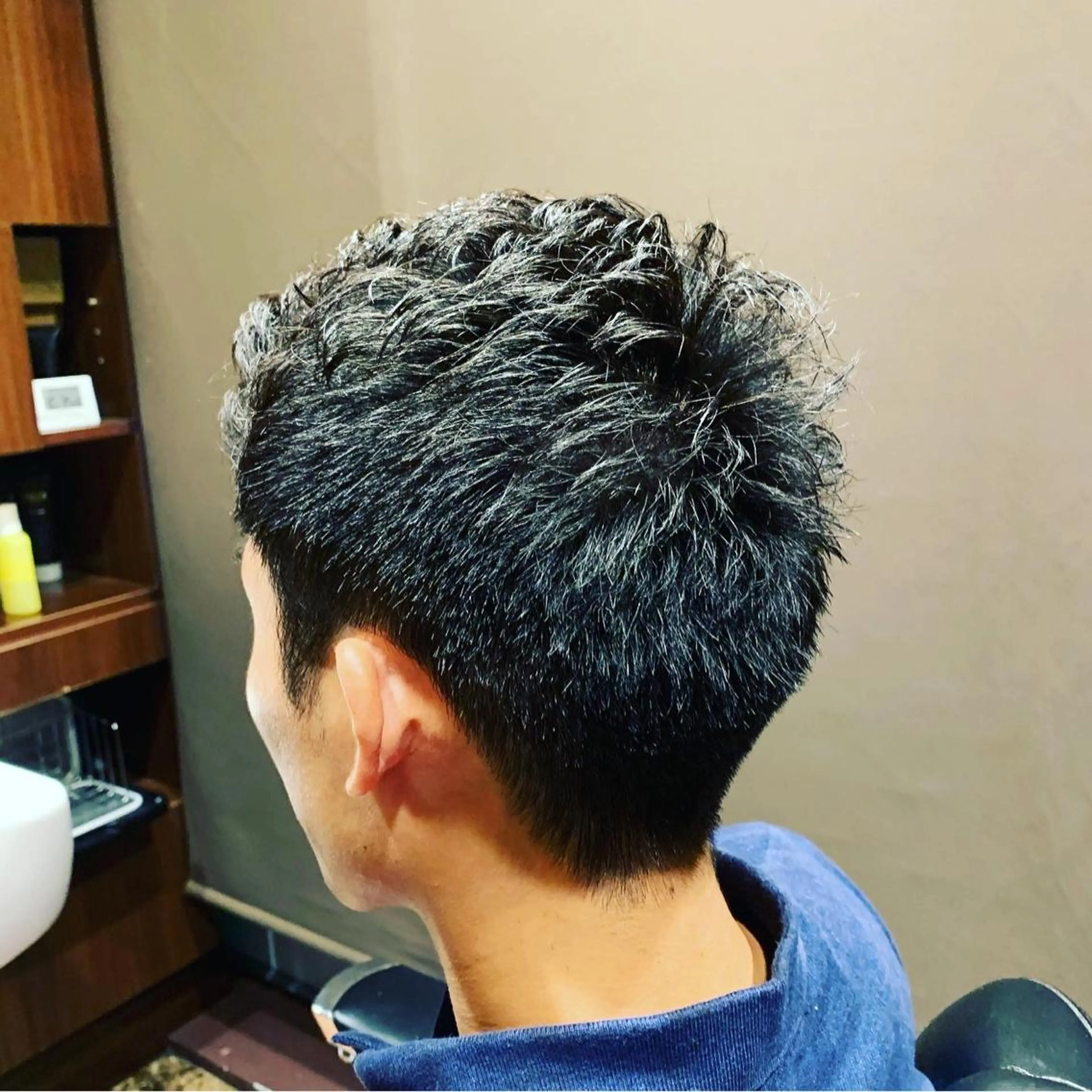 ショート パーマ メンズ ひらお あおとのヘアスタイル