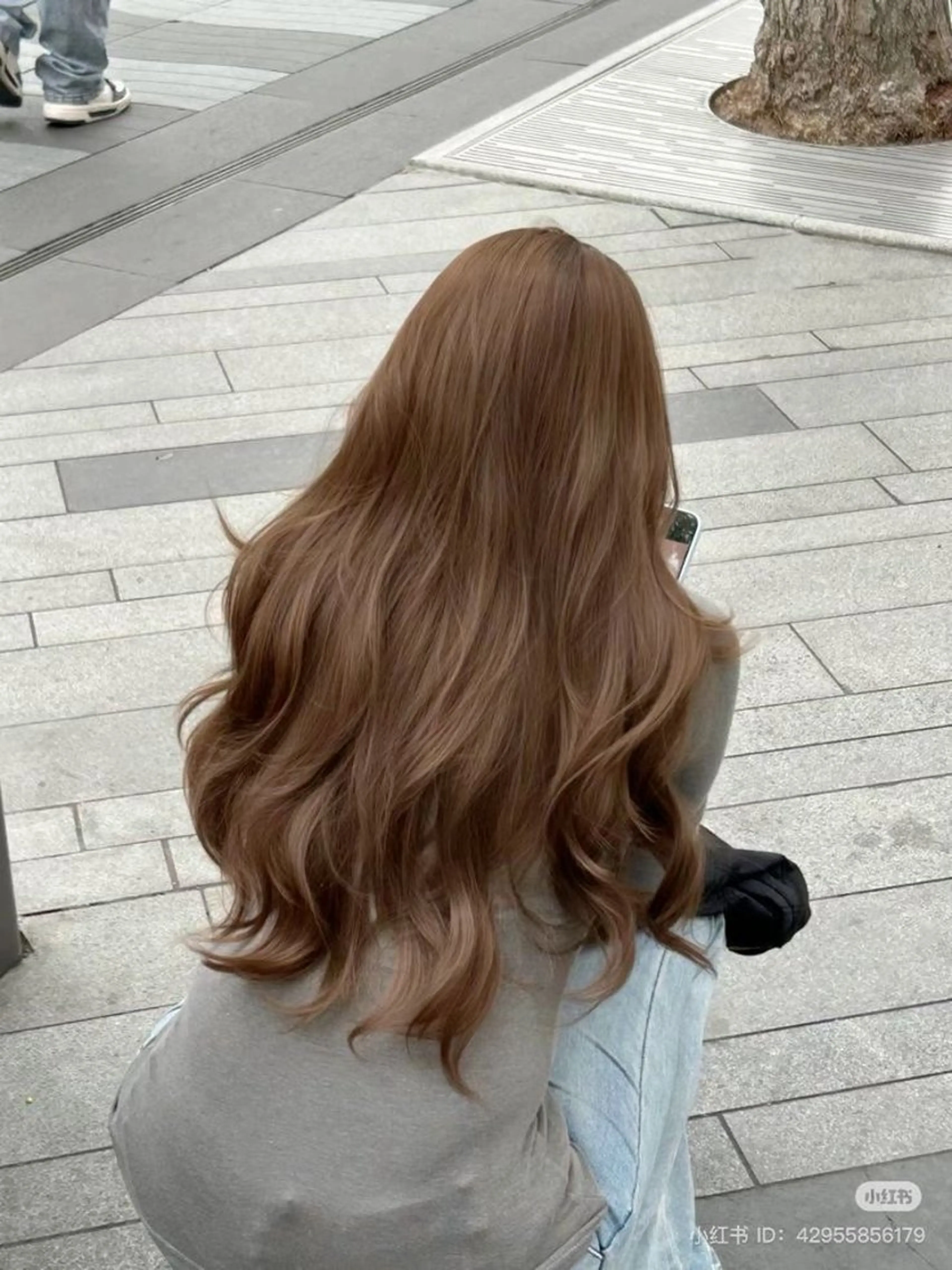 ロング カラー 🎀暖色/ラベンダー /paru🤍のヘアスタイル