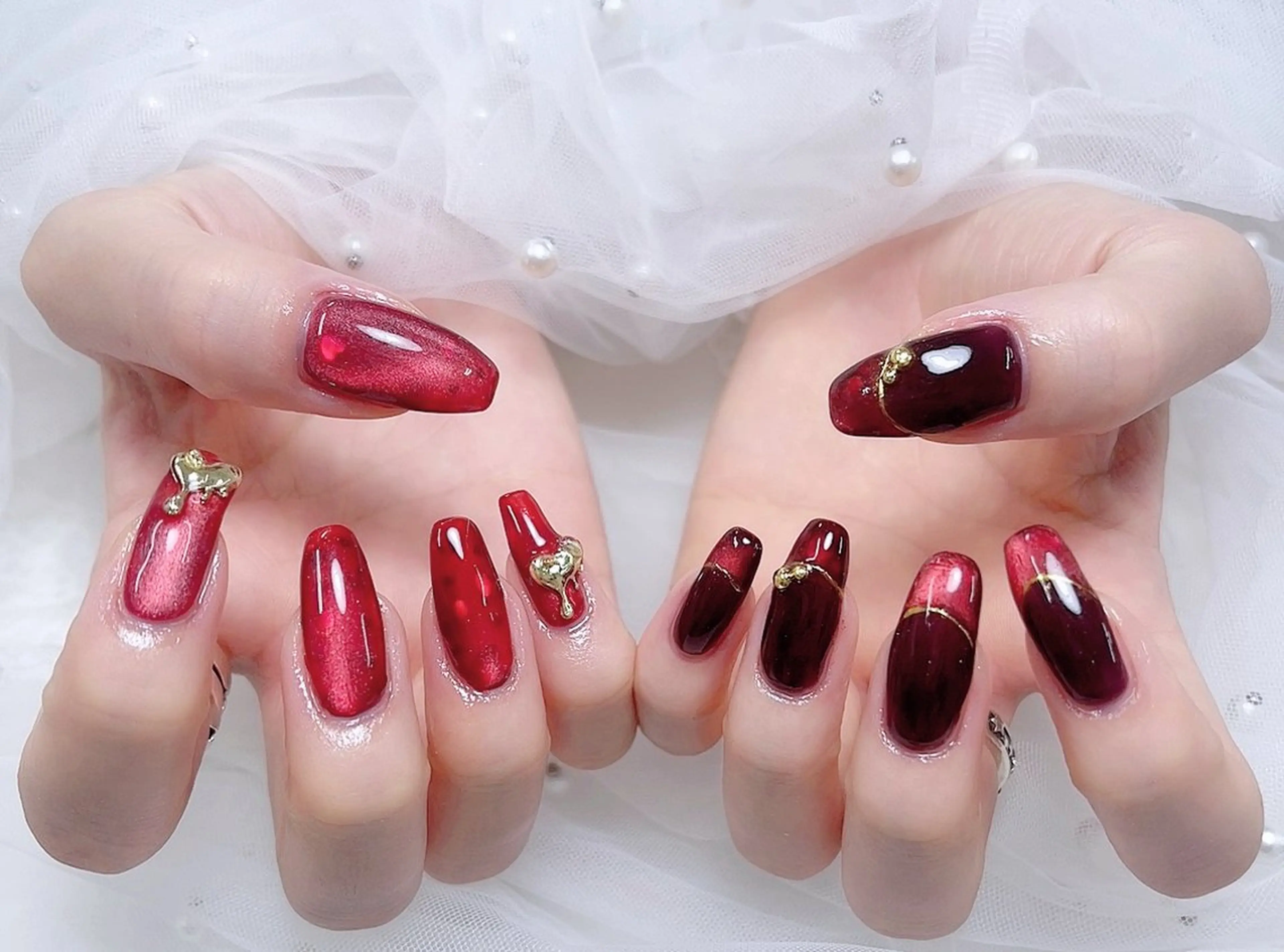 ネイル ハンドネイル ╹◡╹Mimoミモ Eye&Nailのマツエク・マツパデザイン