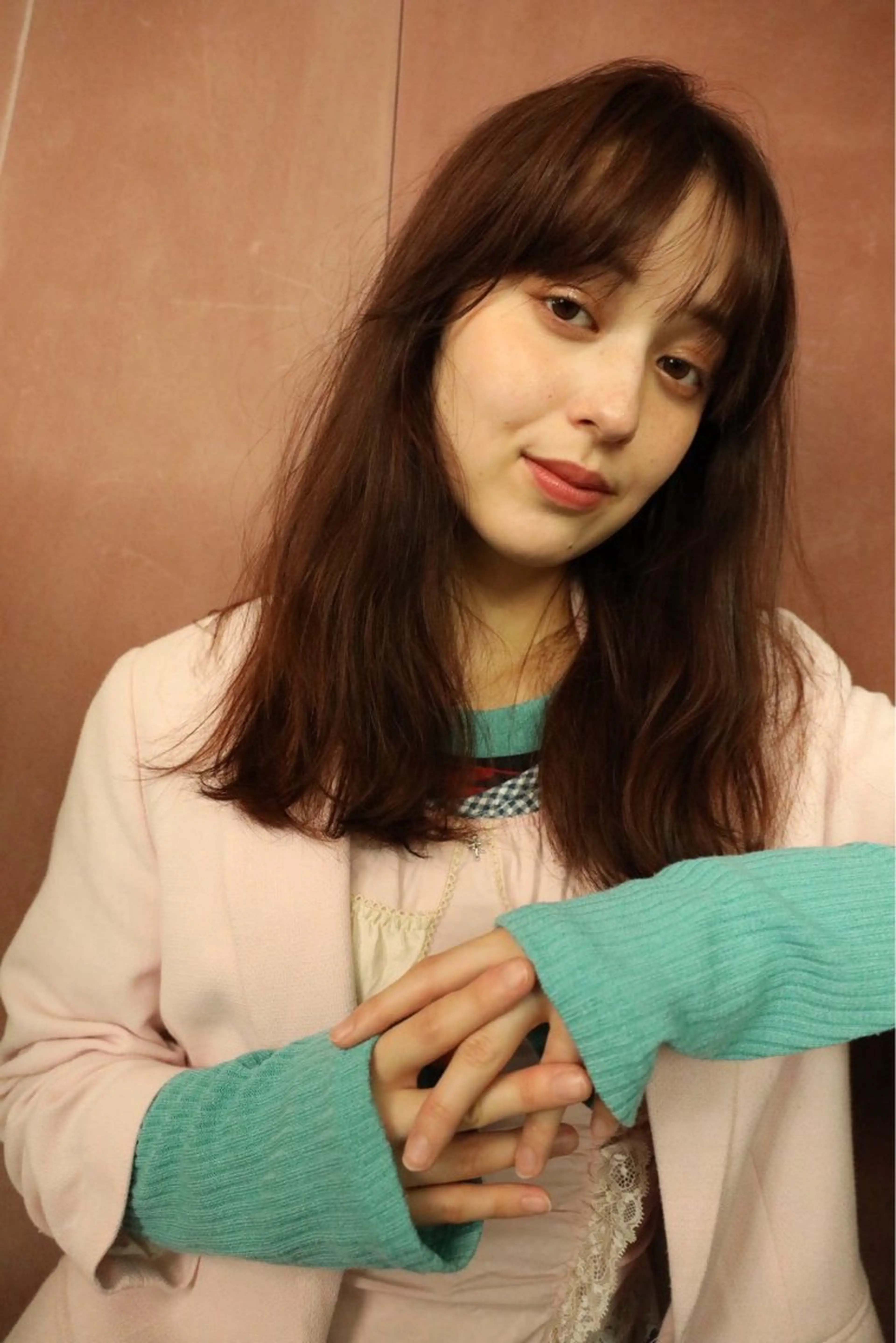 ロング 南石 裕哉のヘアスタイル