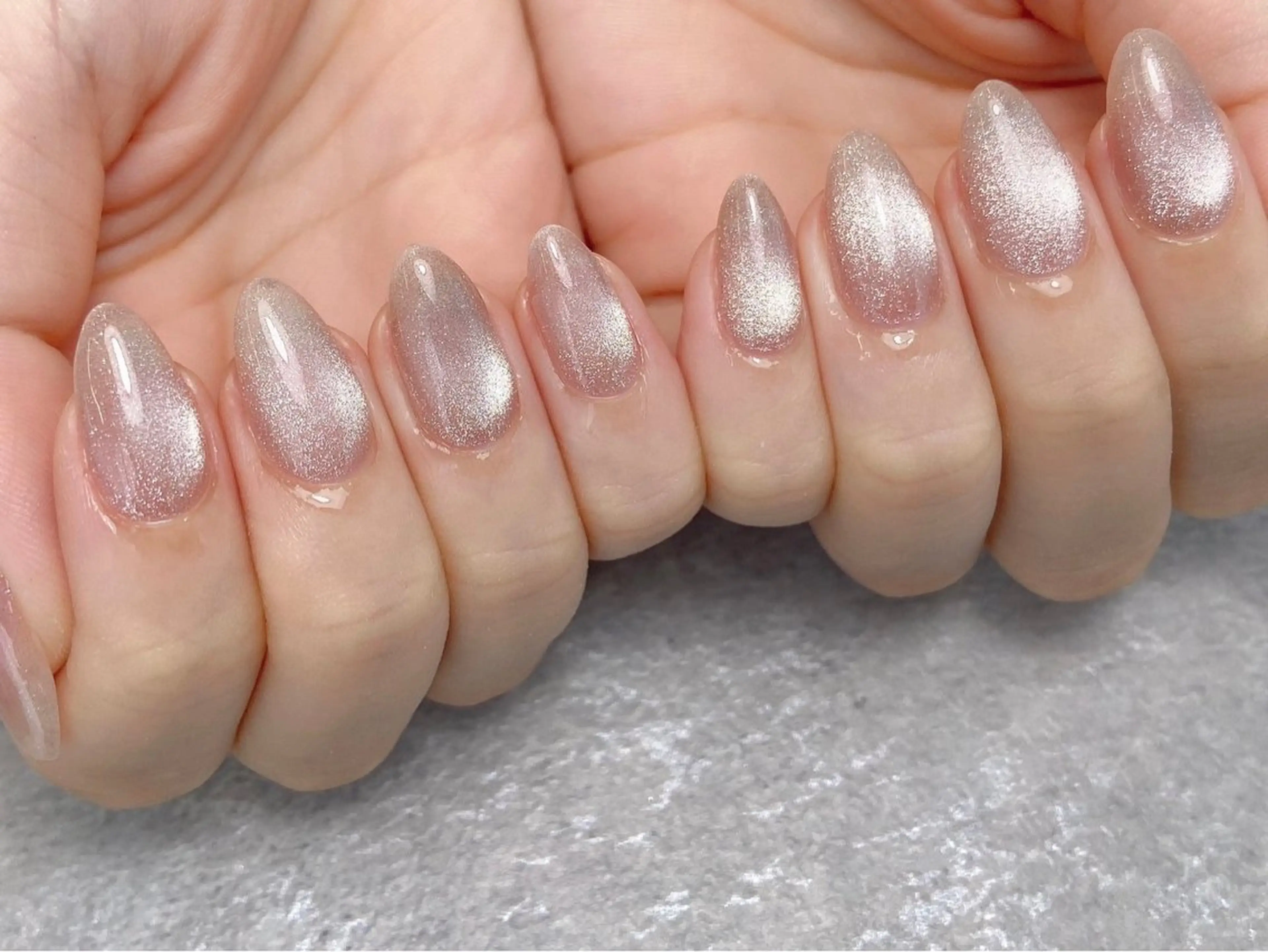 ネイル マグネットネイル ハンドネイル Saki .のネイルデザイン