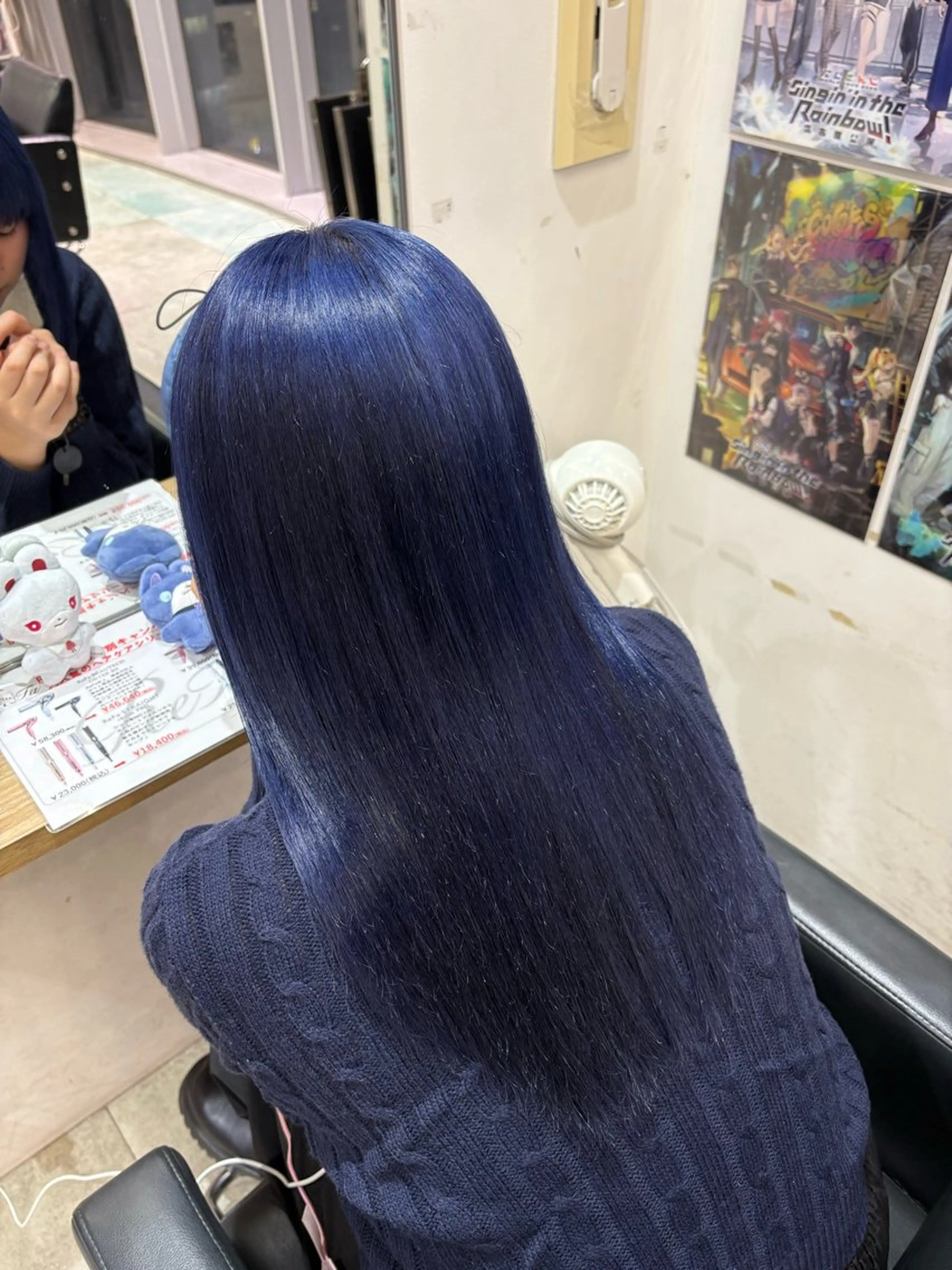 ロング カラー ヘアカラー トリートメント 推しカラー/ ミクのヘアスタイル