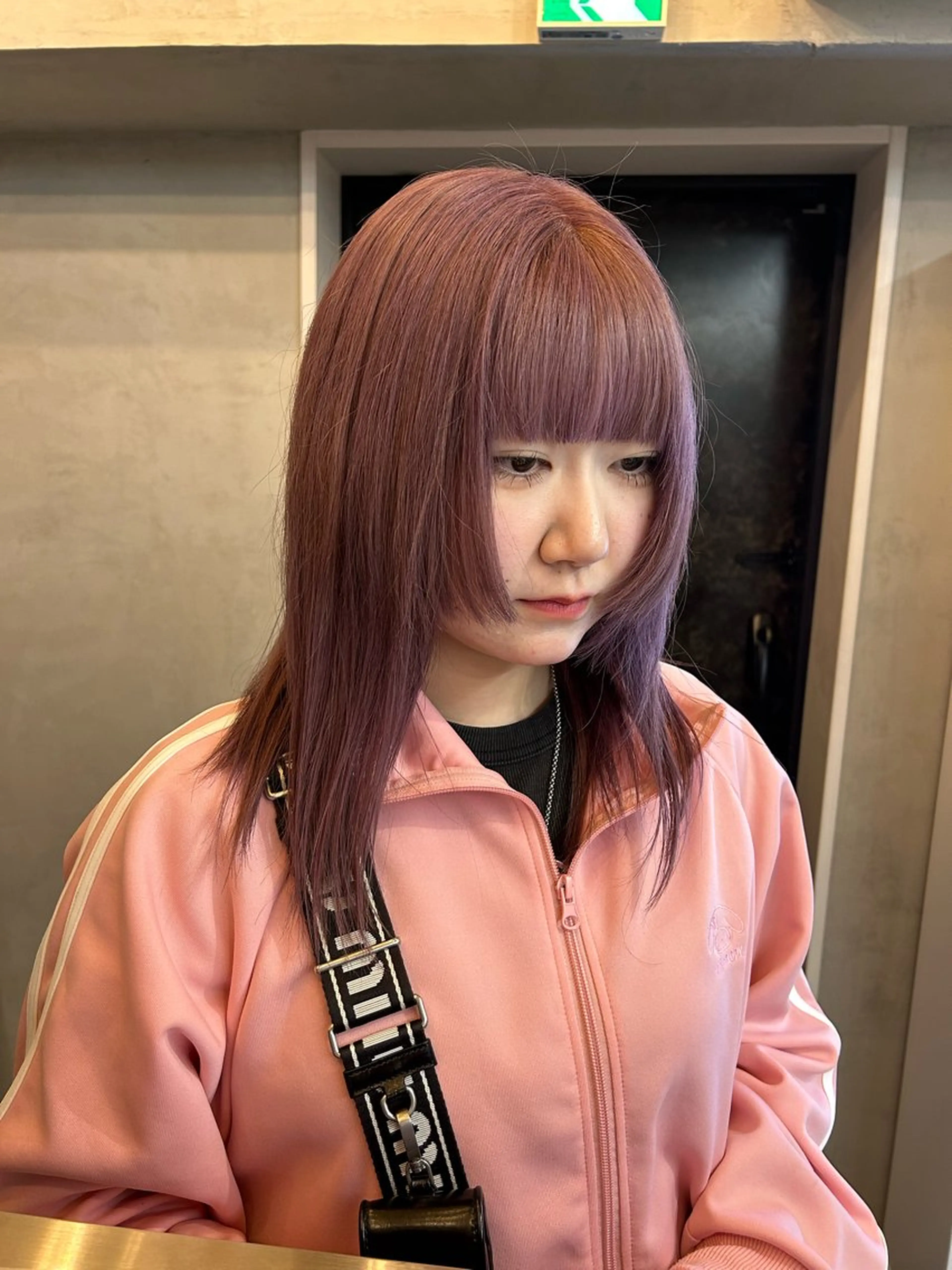 ロング カラー ヘアカラー トリートメント Haru/THREE …by velvetのヘアスタイル