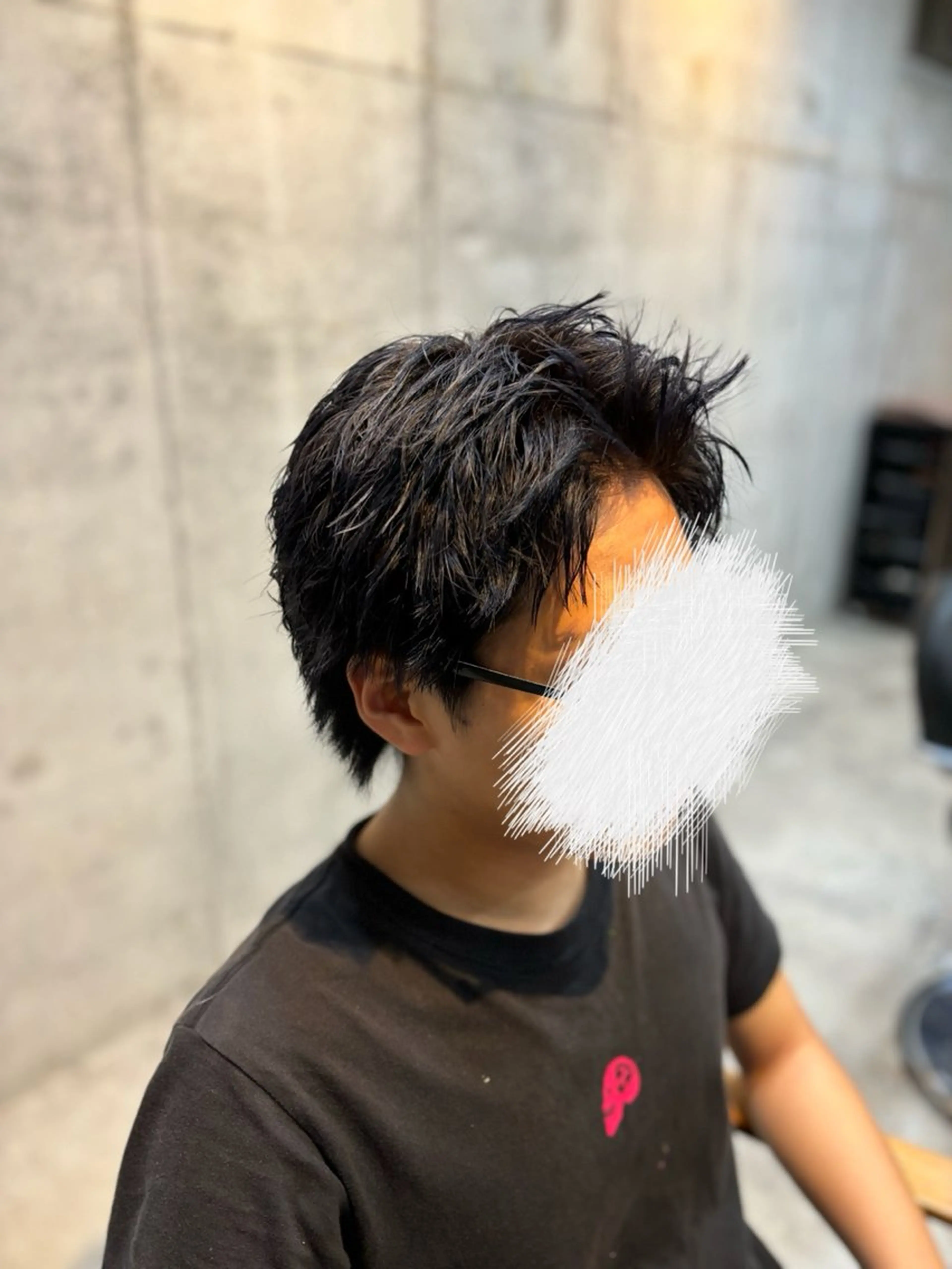 ショート カラー メンズ 吉田 光希のヘアスタイル