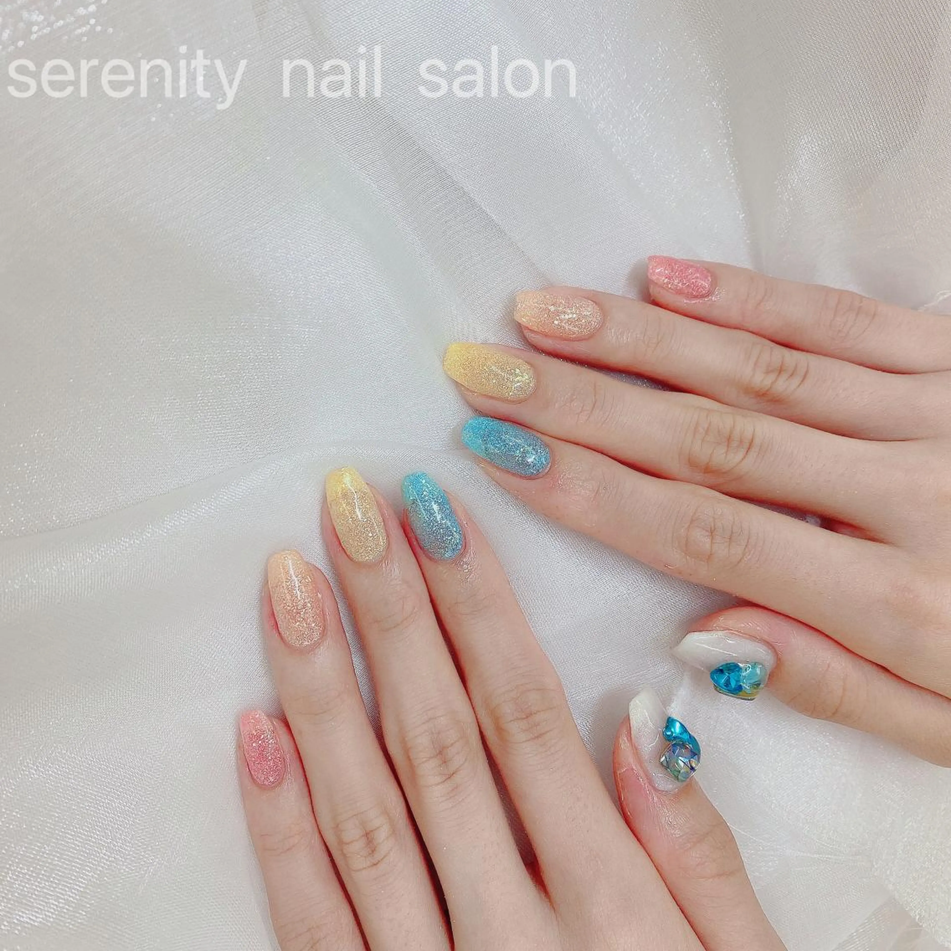 ネイル ハンドネイル ハンドケア ✨Serenity Nail salonのネイルデザイン