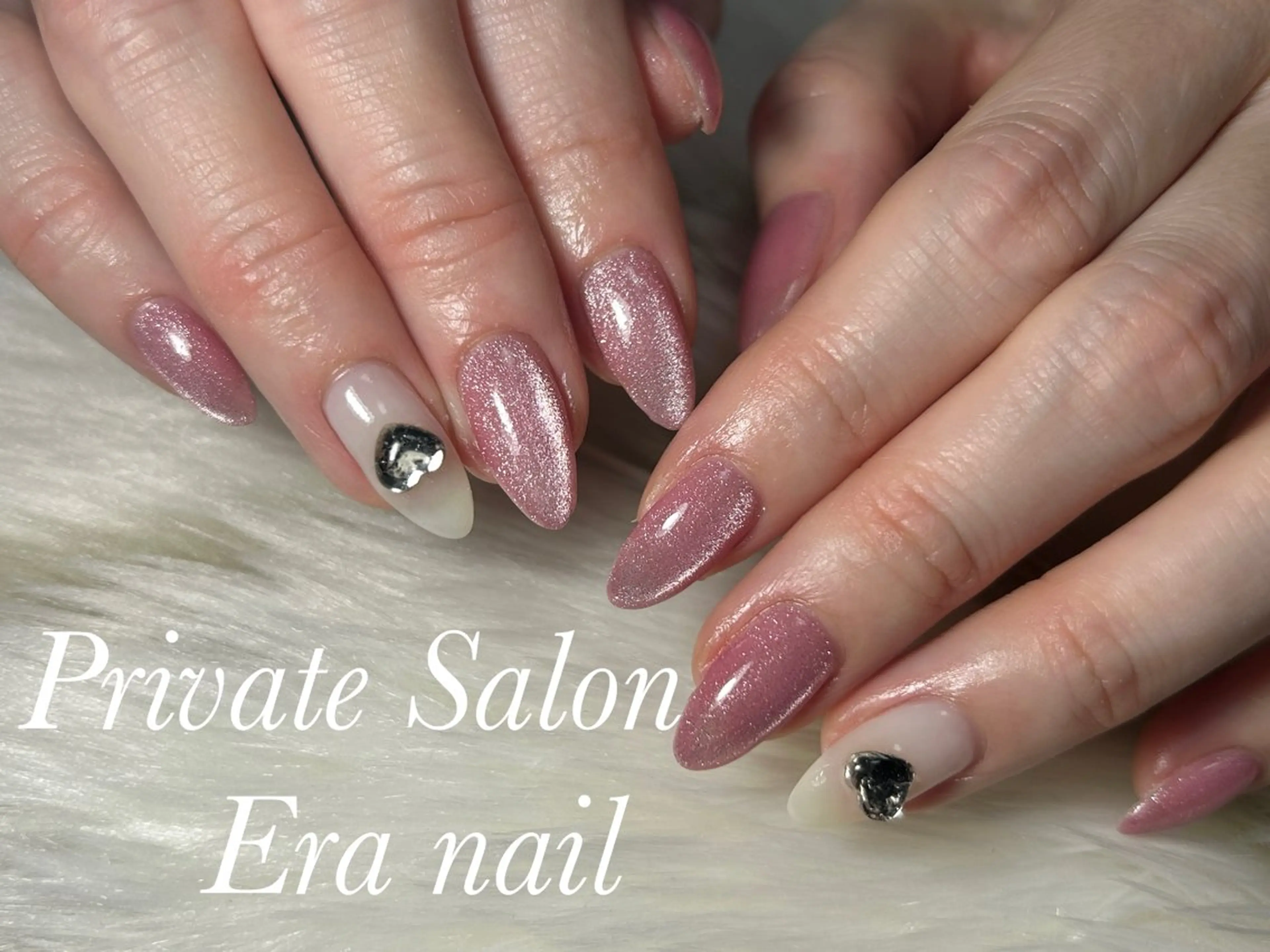 ネイル マグネットネイル ハンドネイル Era nailのネイルデザイン