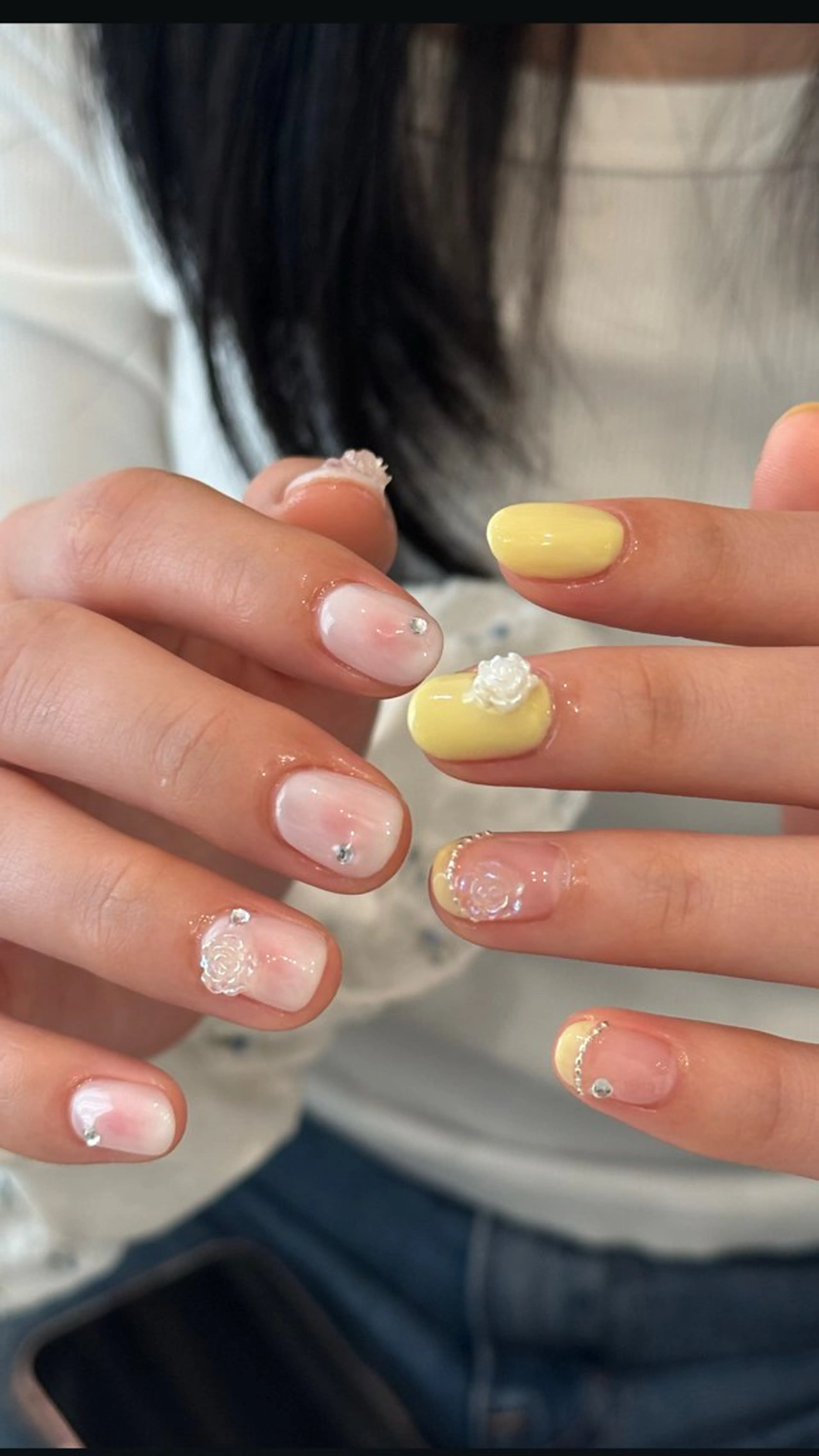ネイル ハンドネイル フットネイル nailsalon charmeのネイルデザイン