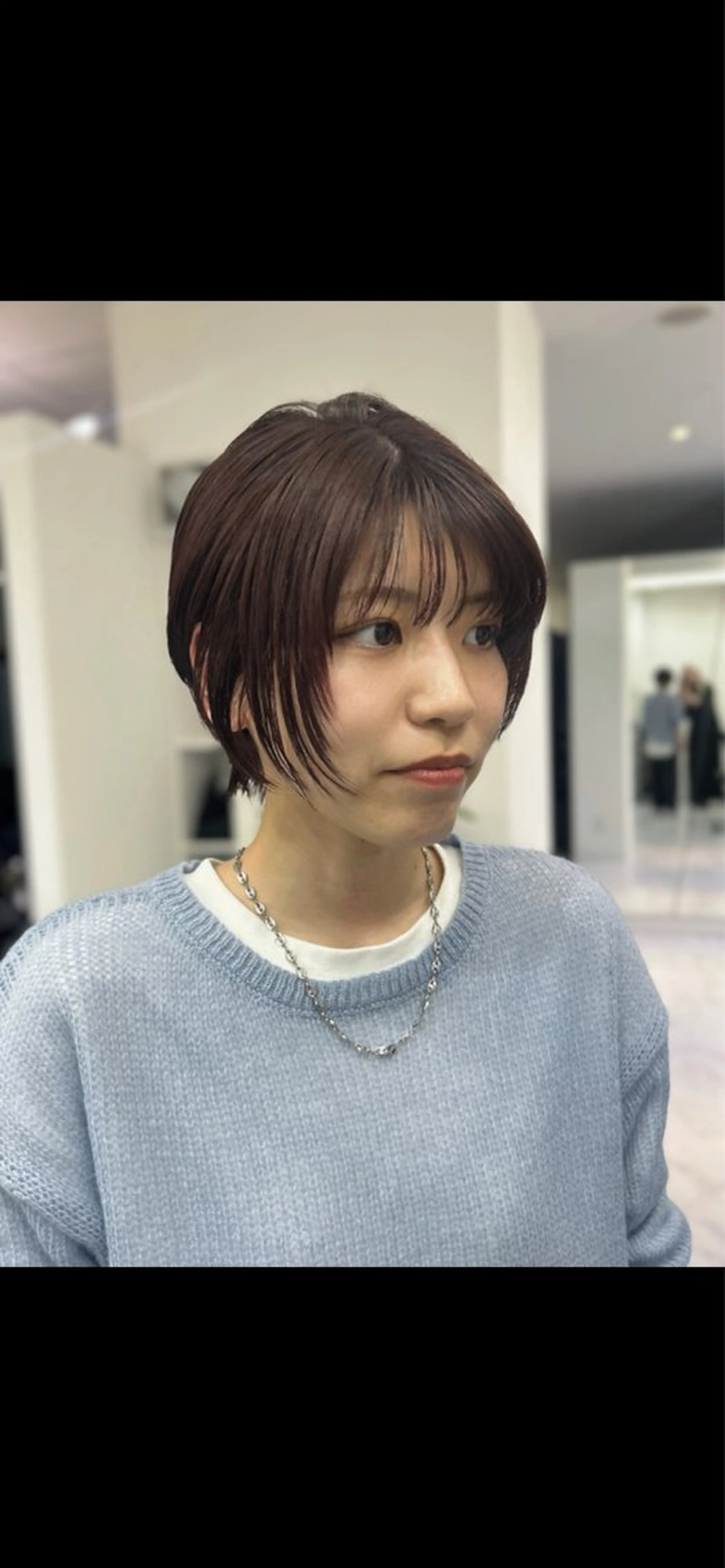 ショート カラー カット ヘアカラー 片山美穂 心斎橋・なんばのヘアスタイル
